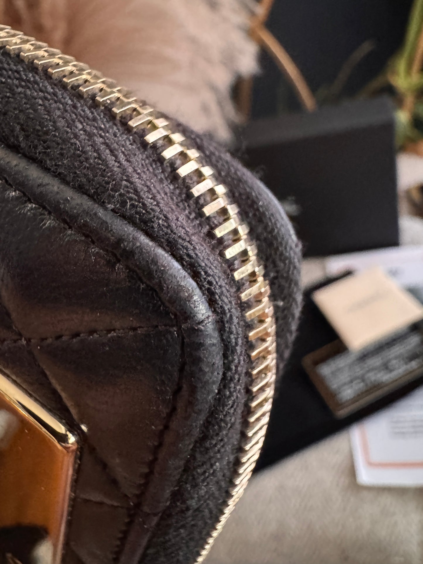 Chanel Trendy Zippy Wallet -Black GHW