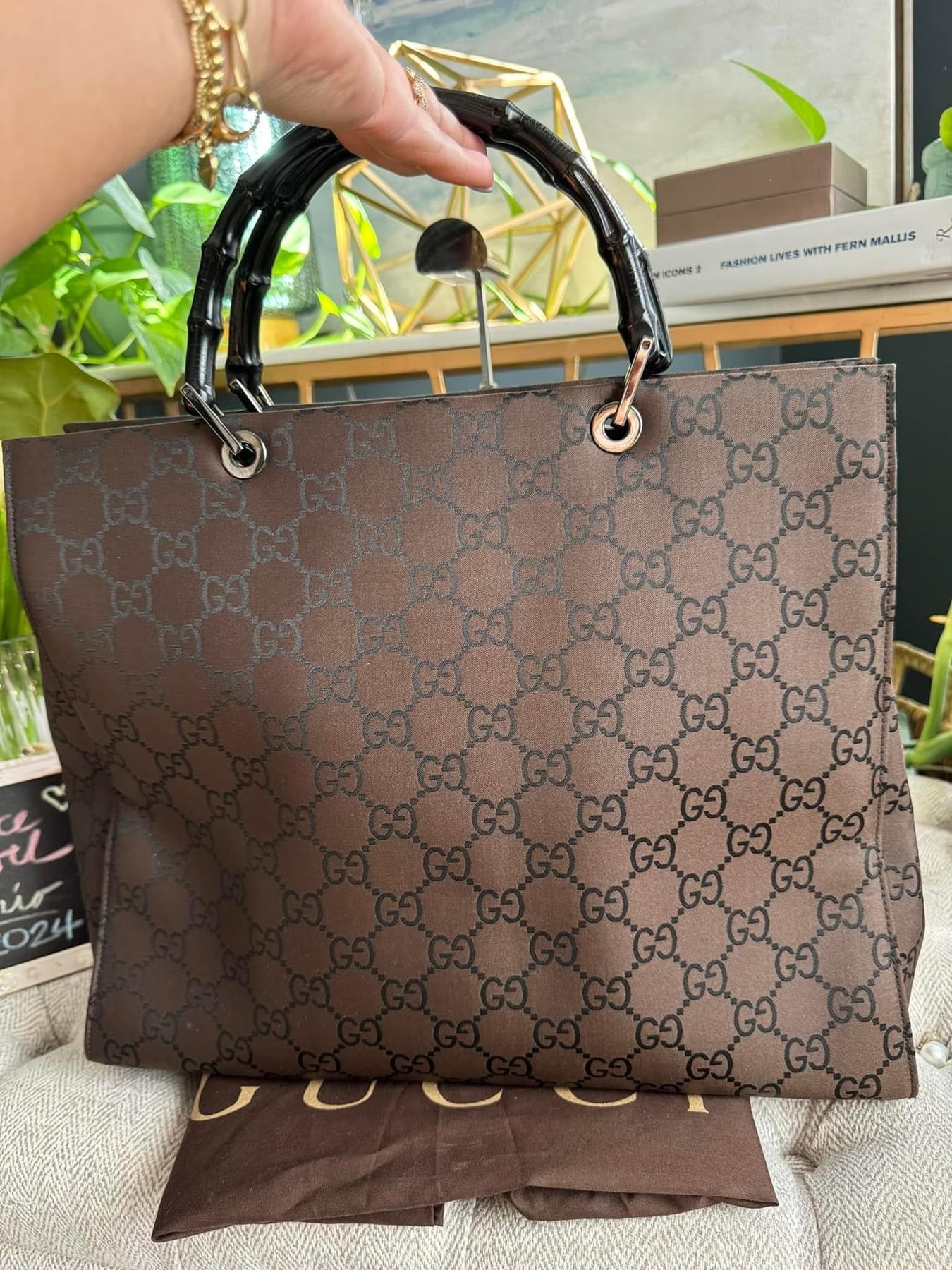 Gucci Bamboo Handle tote