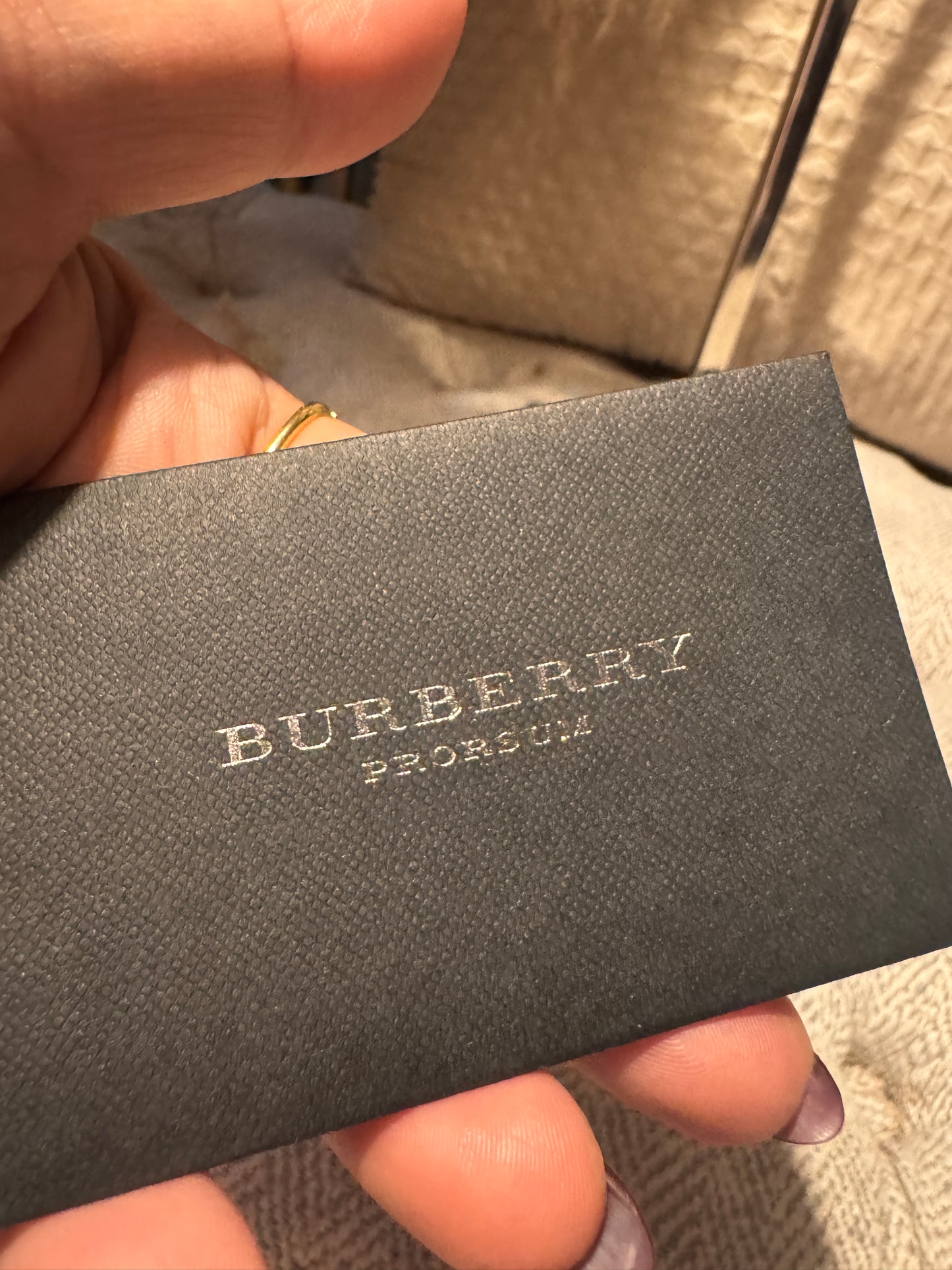 Burberry Prorsum Leather Backpack