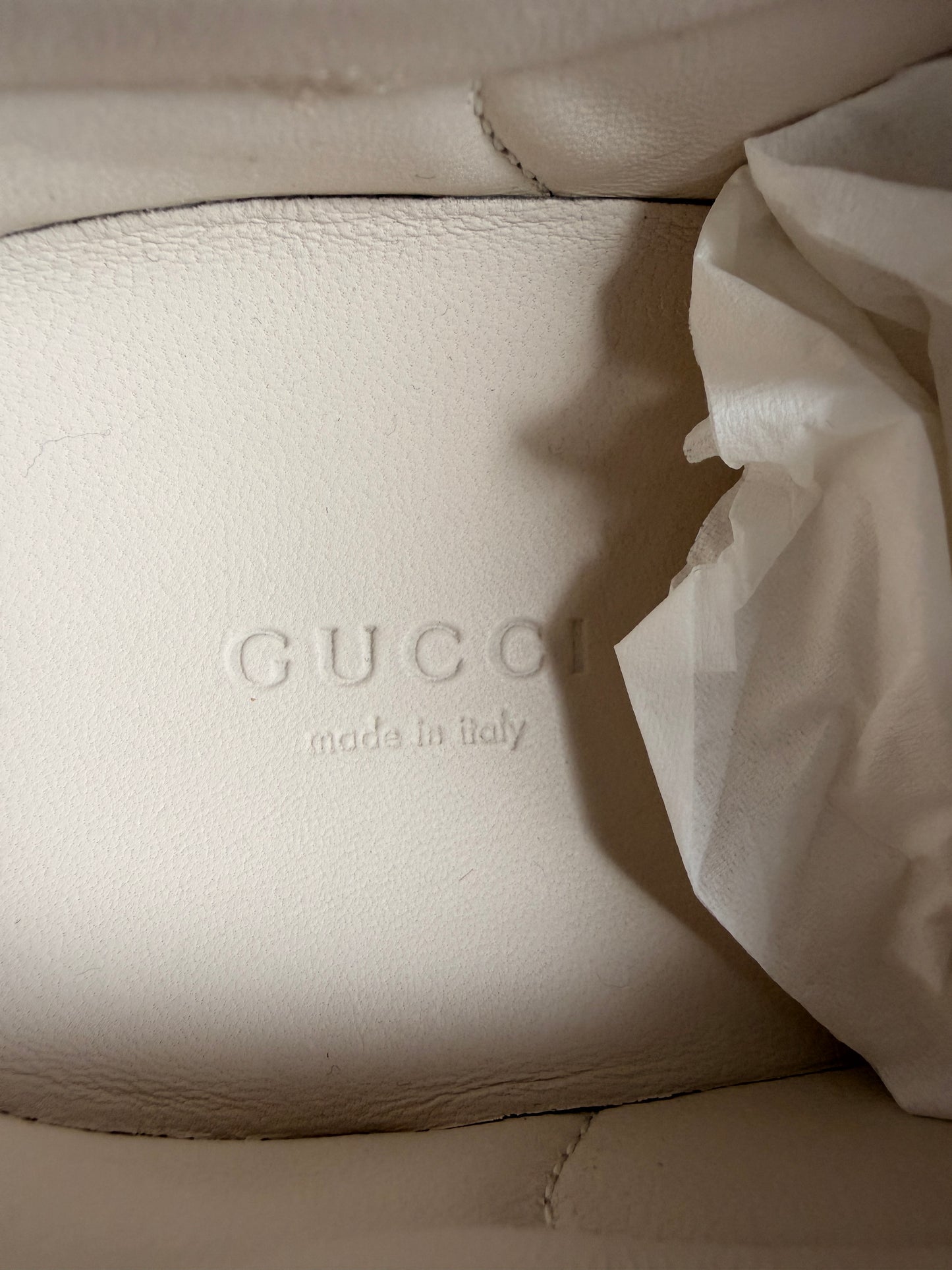 NEW in BOX Gucci G74 Web Sneakers