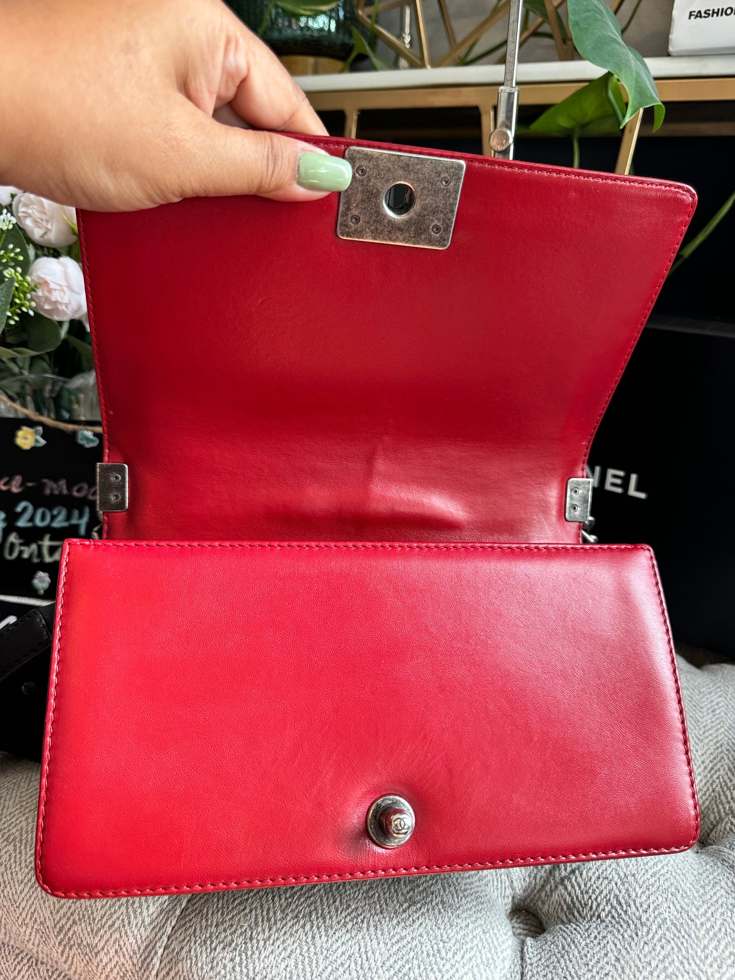 Chanel Old Medium Boy