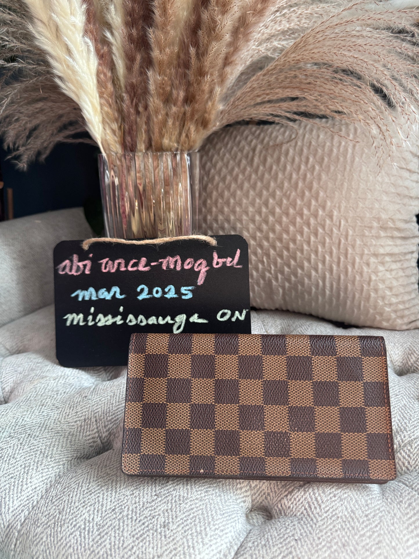 Louis Vuitton Damier Ebene Vintage Bifold
