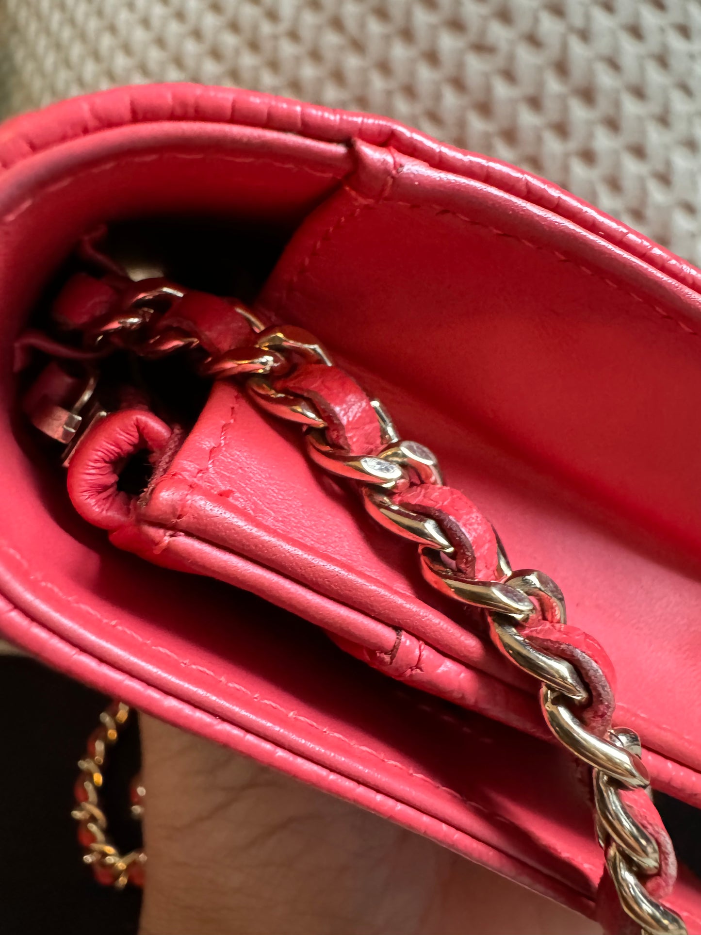 Chanel WOC Caviar in GOLD Hardware