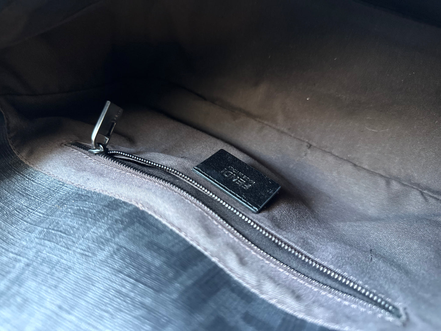 Fendi Leather Weave Mama Baguette