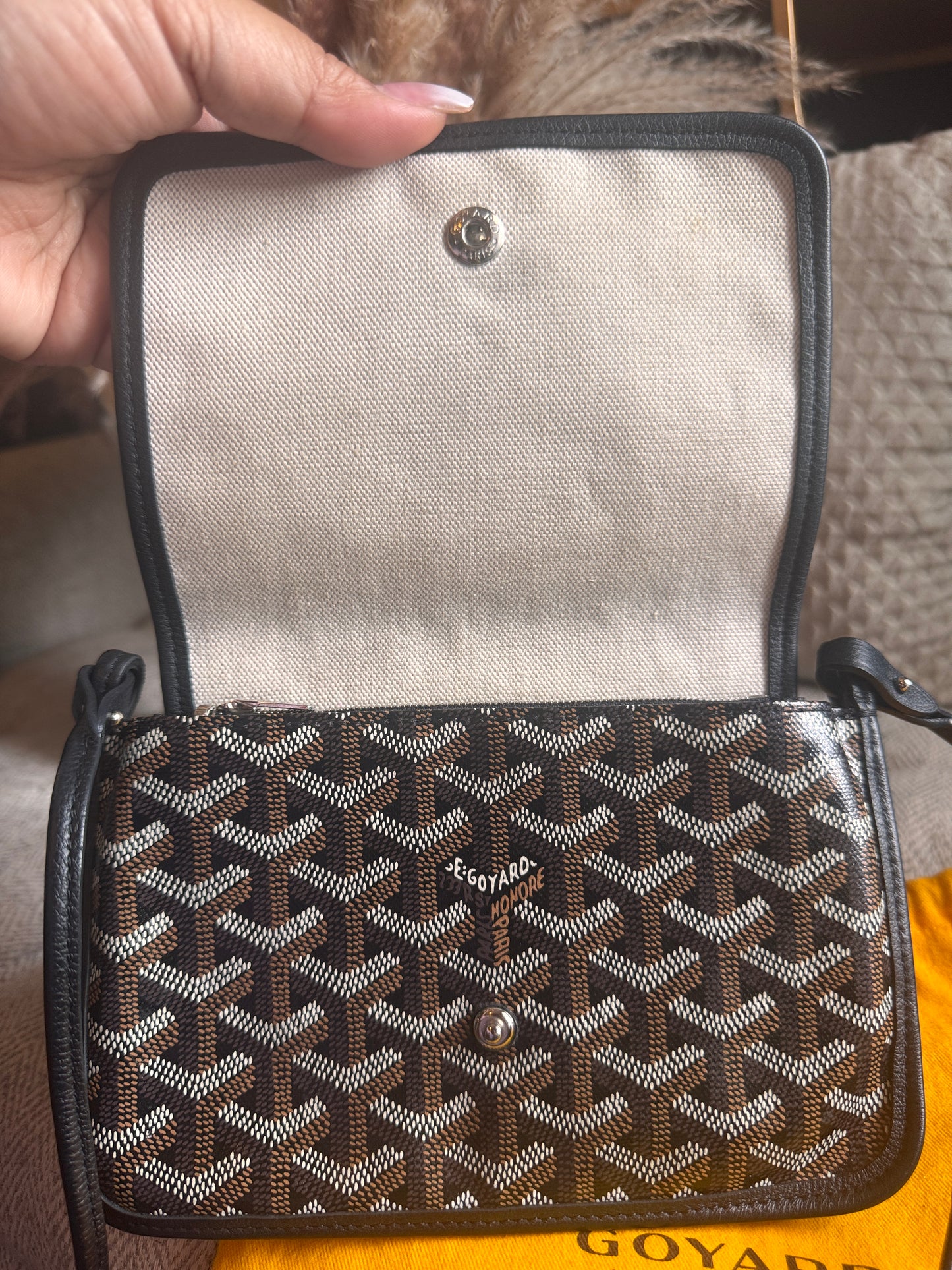 Goyard Plumet in Black