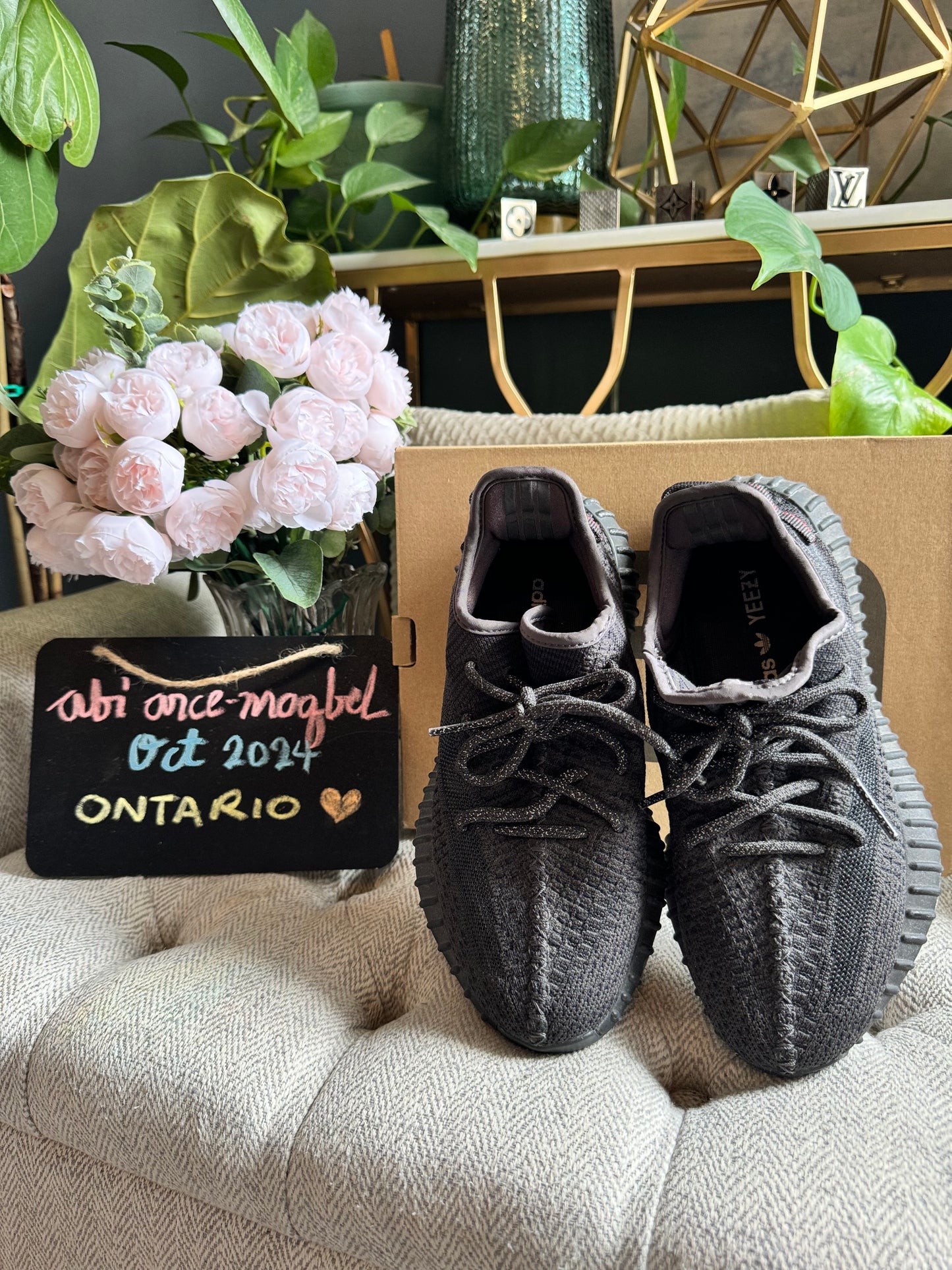 Adidas Yeezy Boost black/black