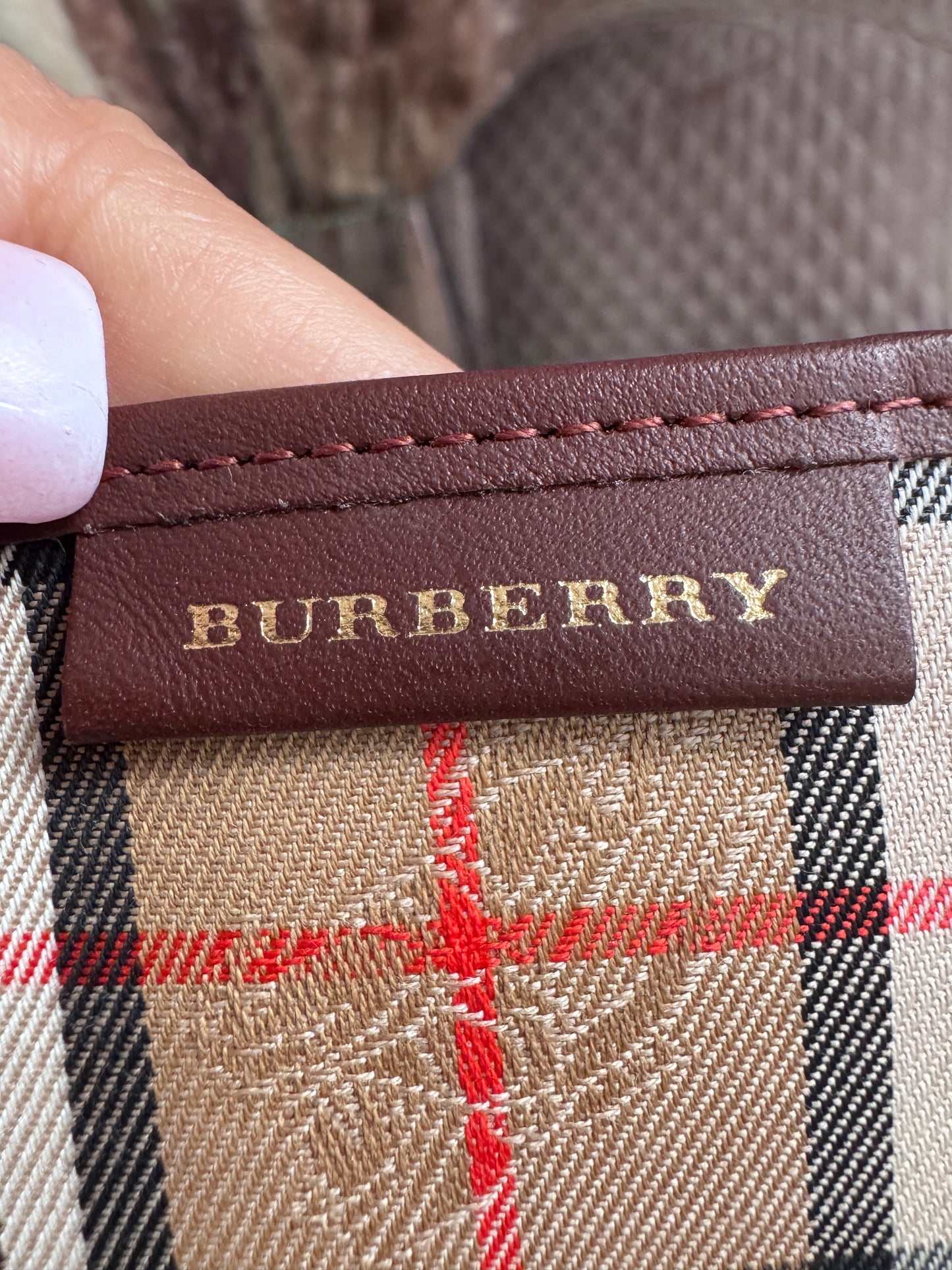 Burberry Passport Holder