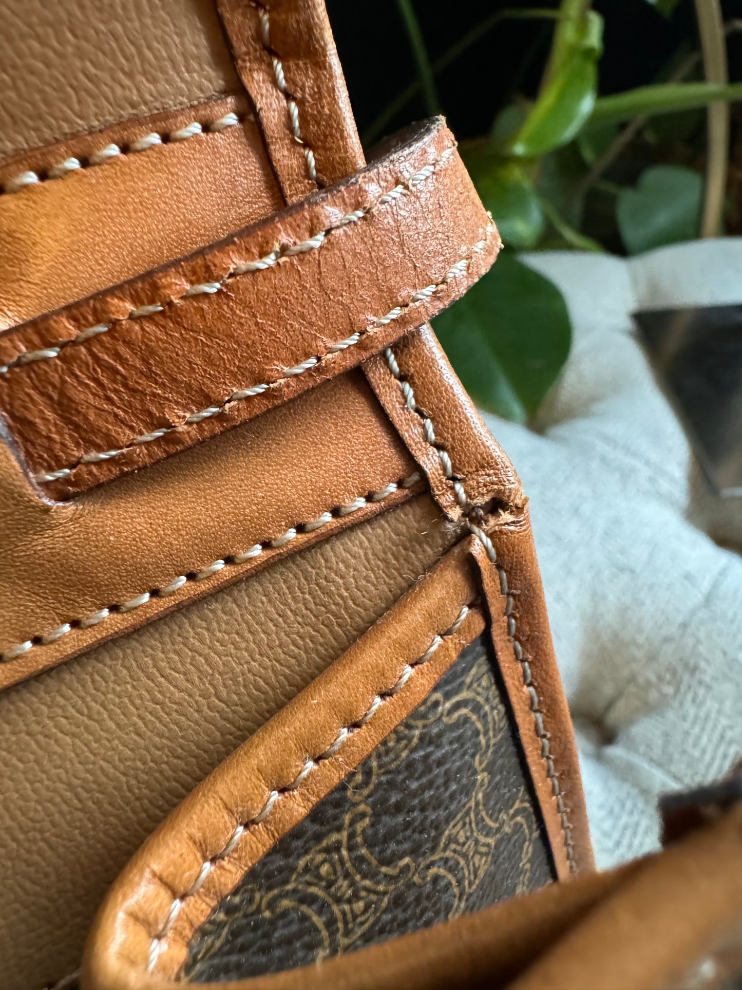 Celine Vintage Macadam Crossbody