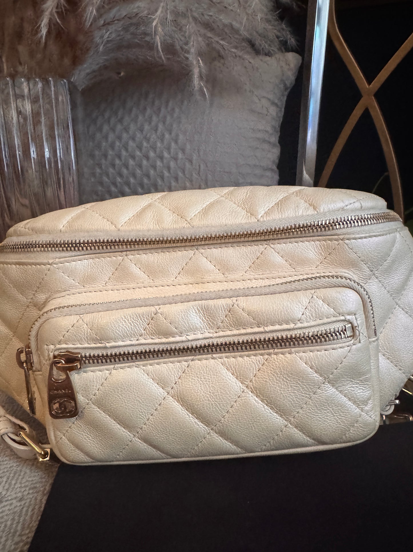 CHANEL Iridescent All About Waist bumbag