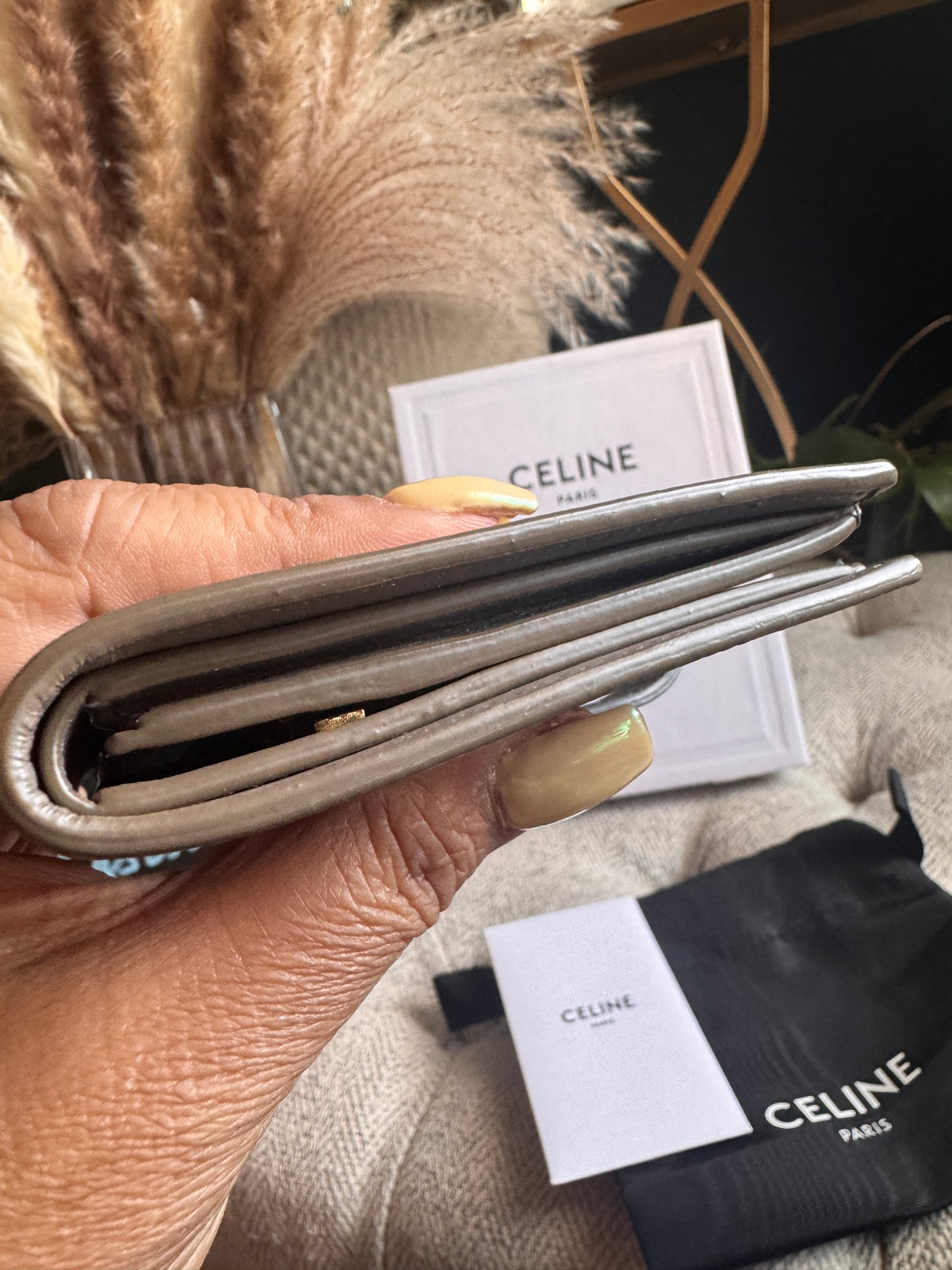 Celine Wallet Bi-Colour