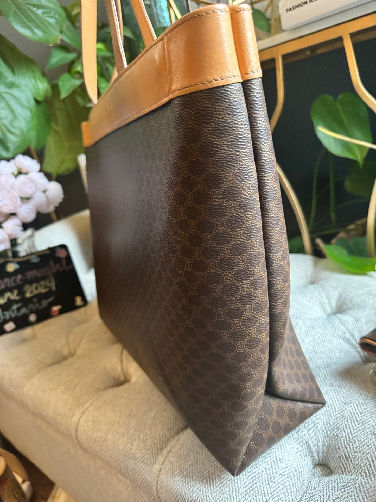 Celine Large Vintage Macadam Tote