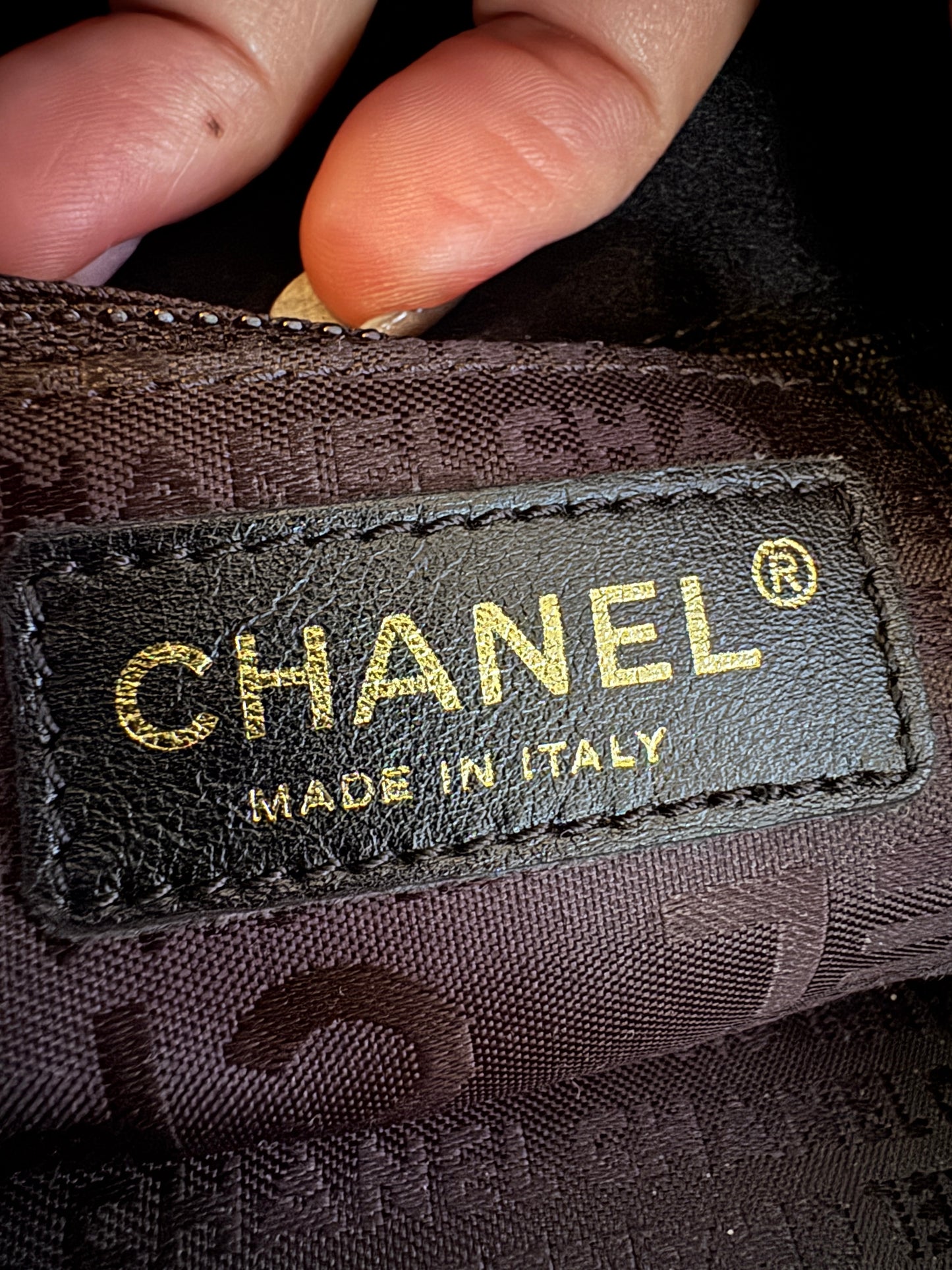 Chanel Coco Cabas Satin Tote