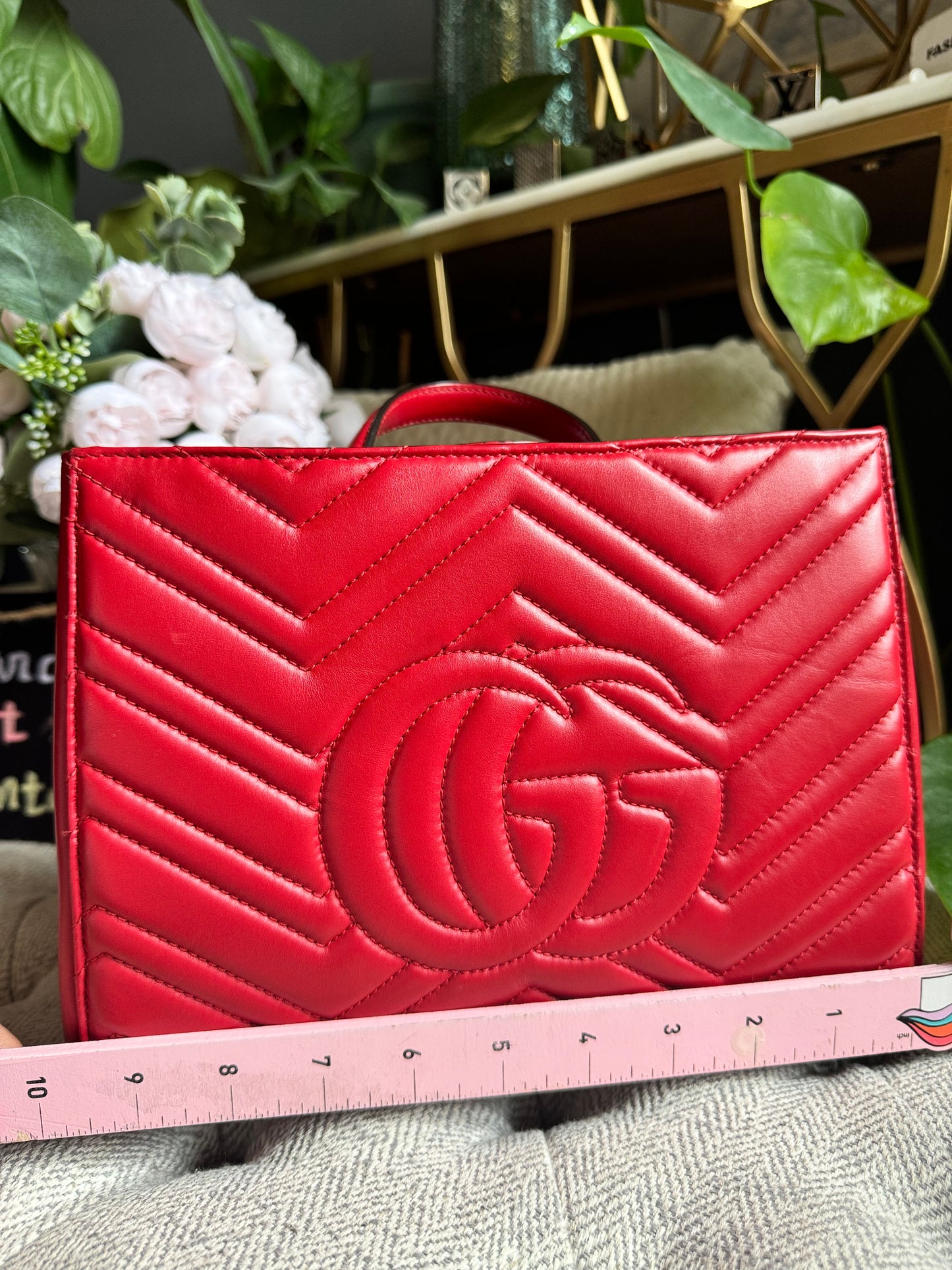 Gucci Small GG Marmont Matelasse Tote