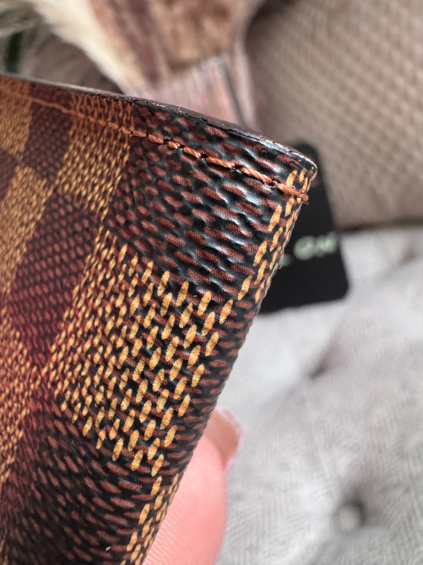 Louis Vuitton Damier Ebene Vintage Bifold