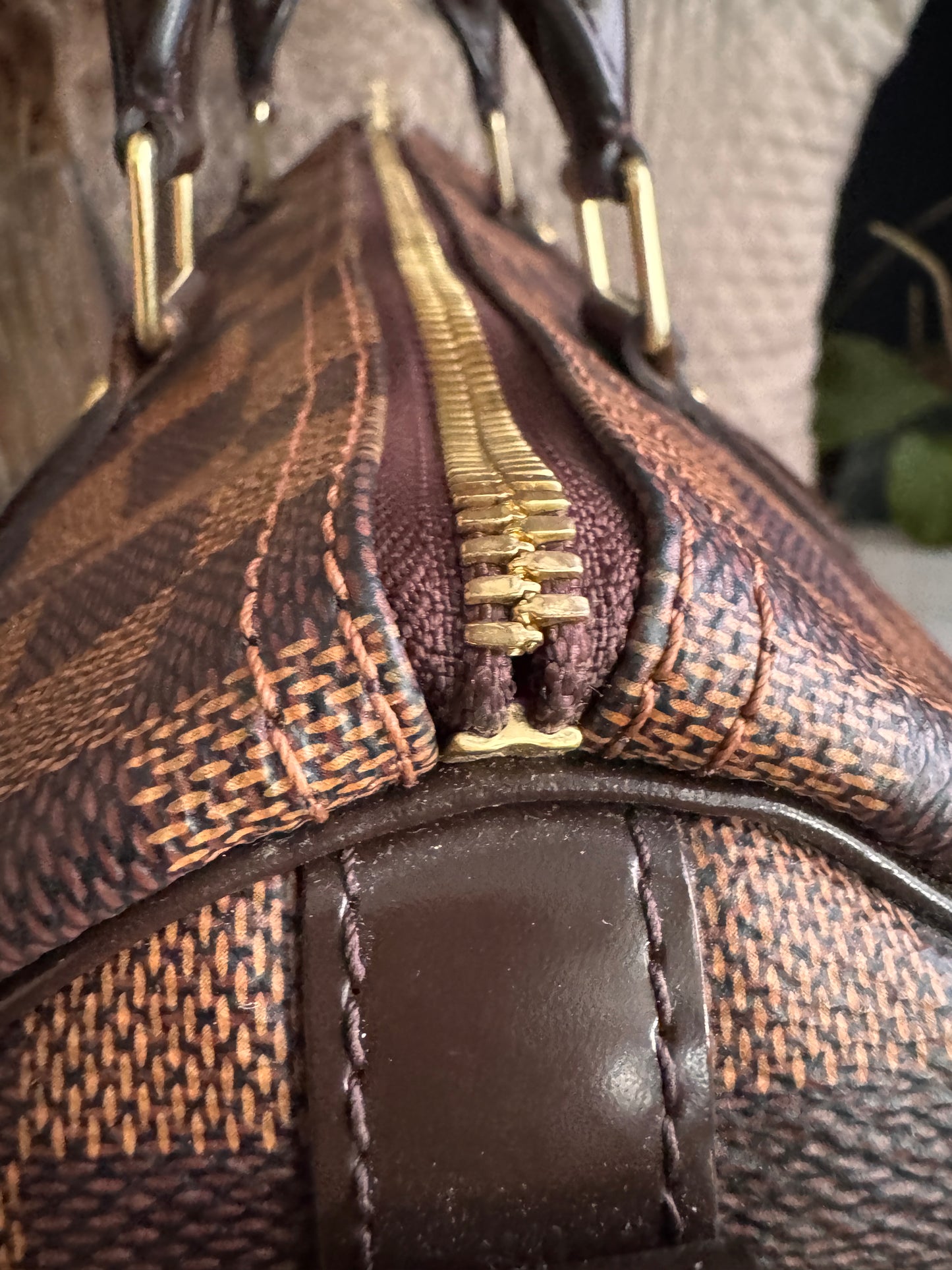 Louis Vuitton Speedy Bandouliere 30 in Damier Ebene