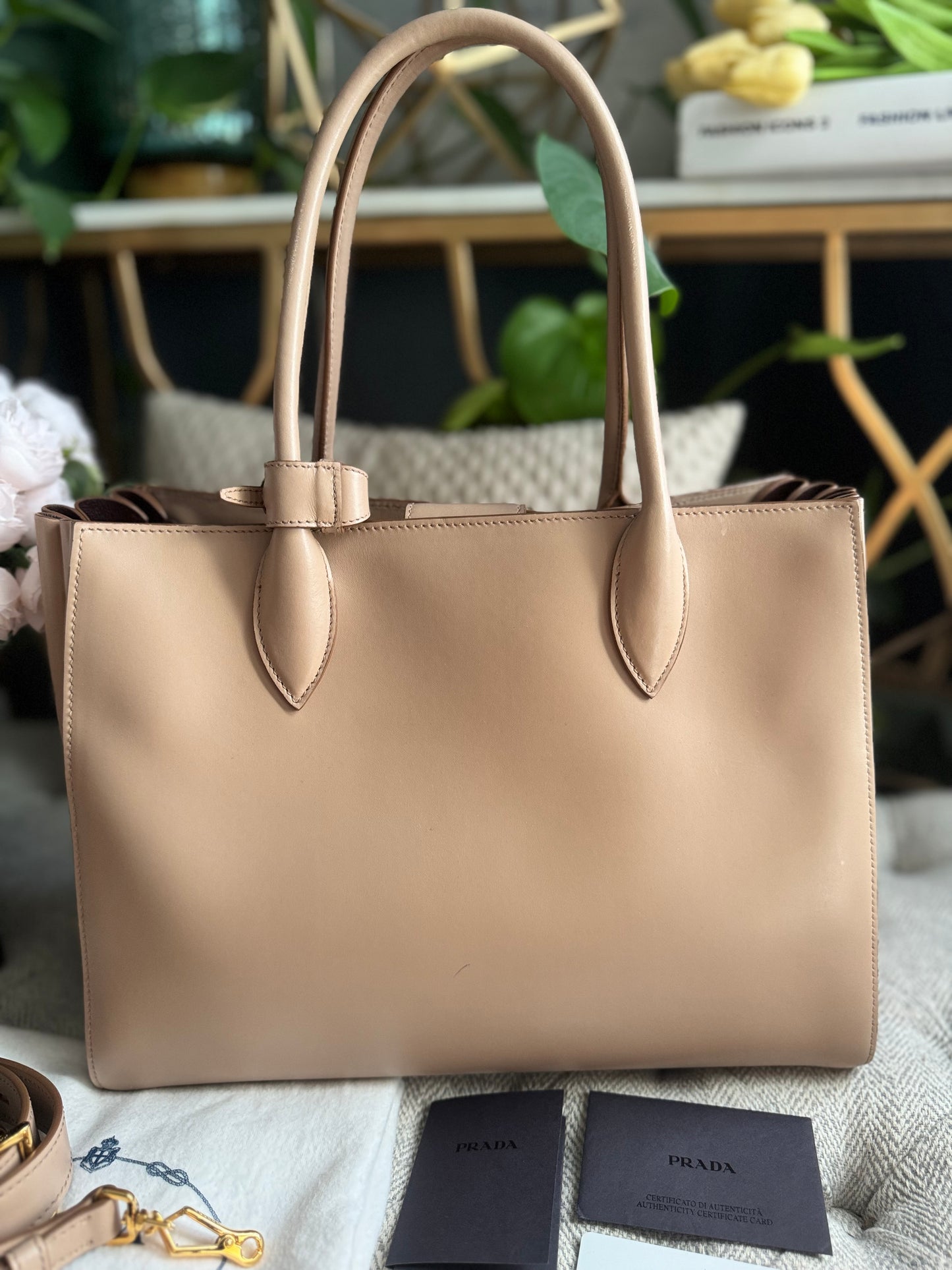 Prada City Calf Tote