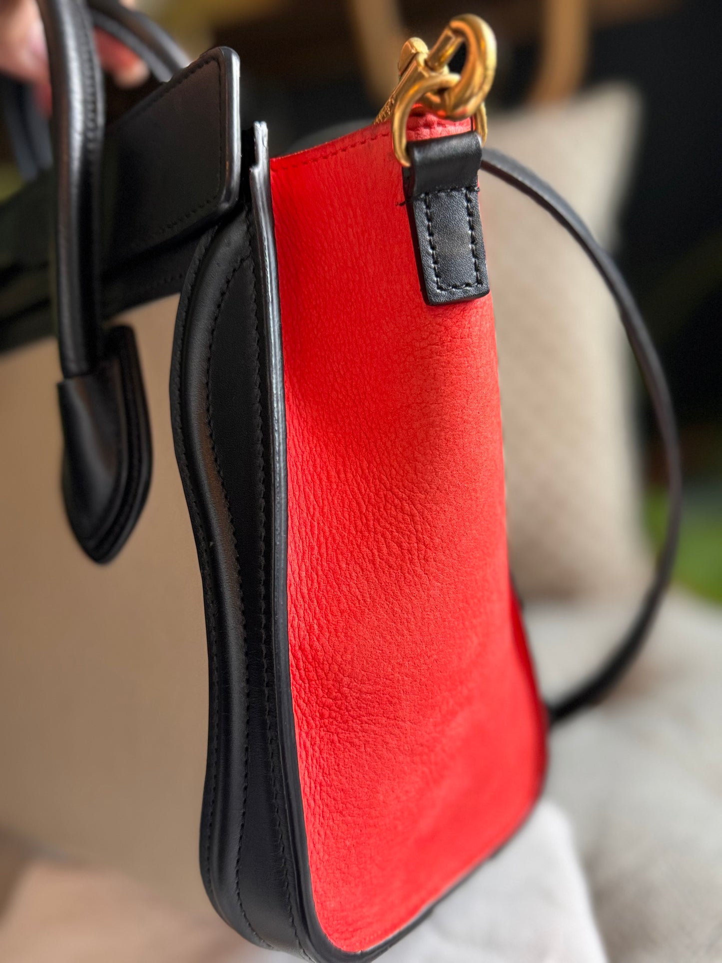 Celine Nano Luggage in TriColour