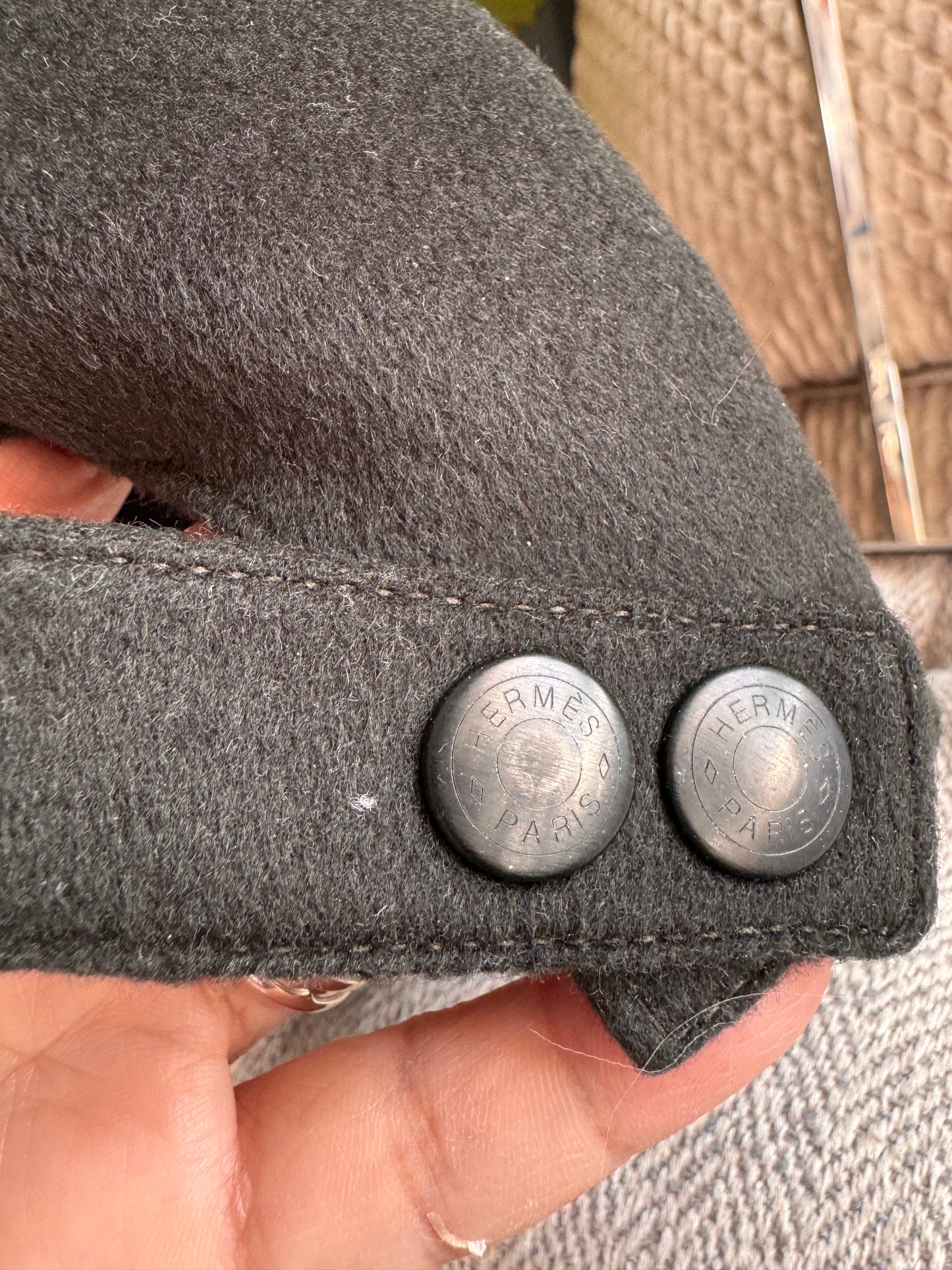 Hermès Cashmere Cap size 58