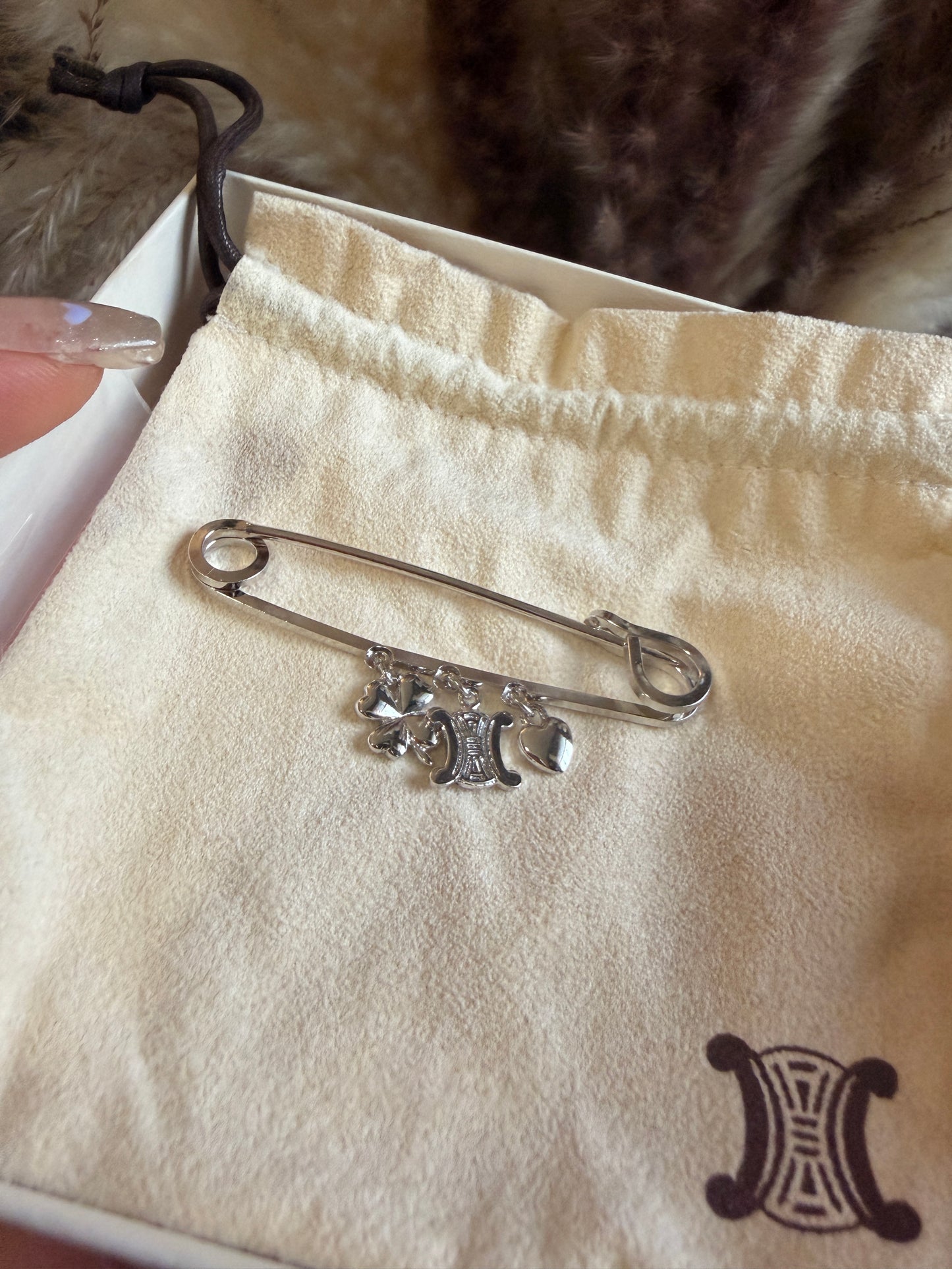 Celine Brooch/Pin