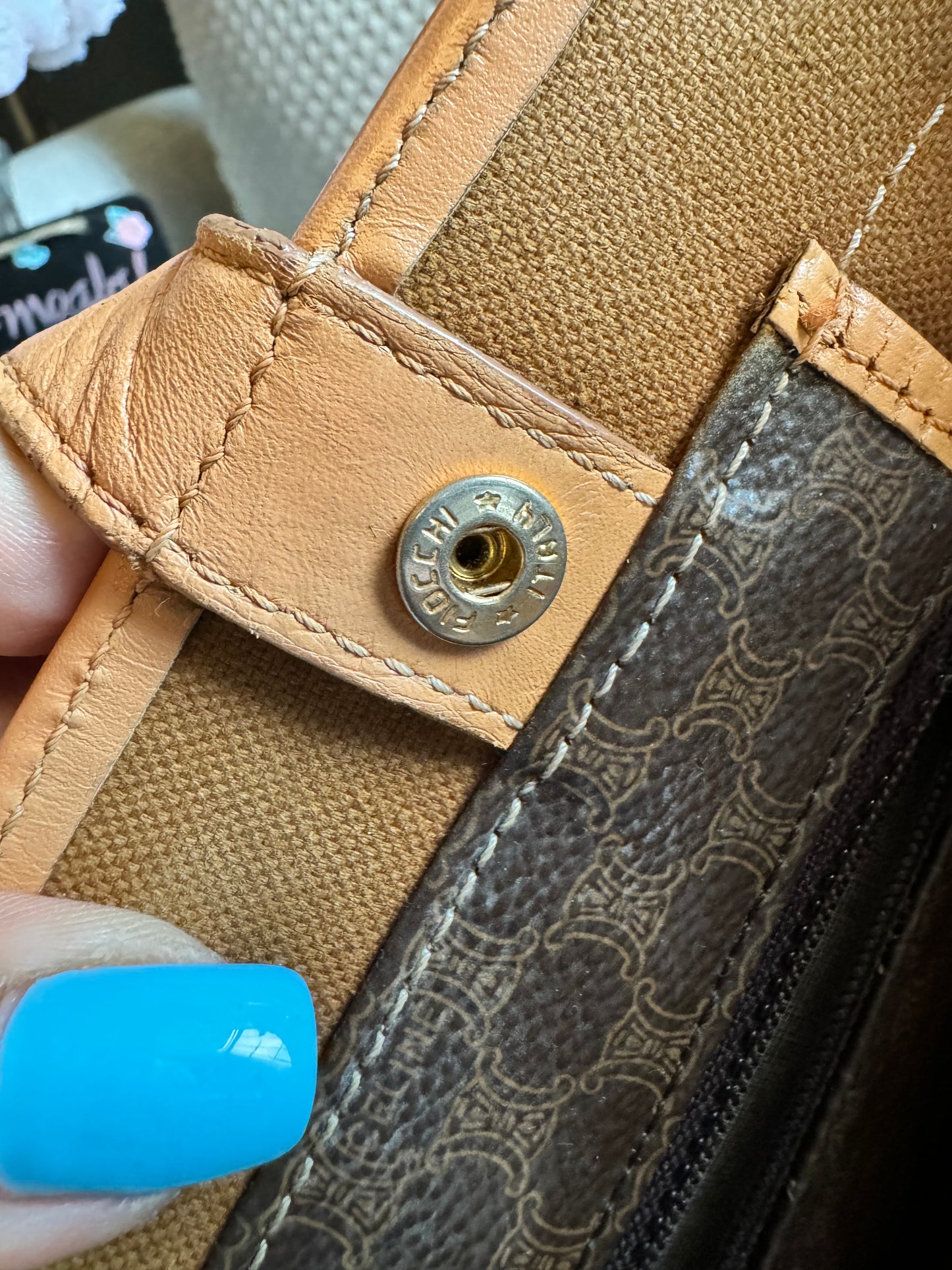 Celine Large Vintage Macadam Tote