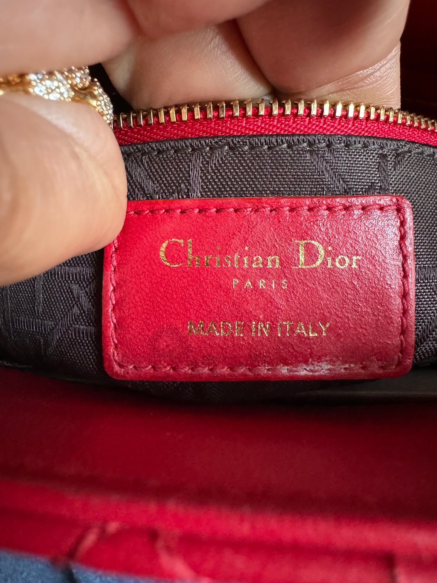 Dior Small Lady Dior My ABC bag