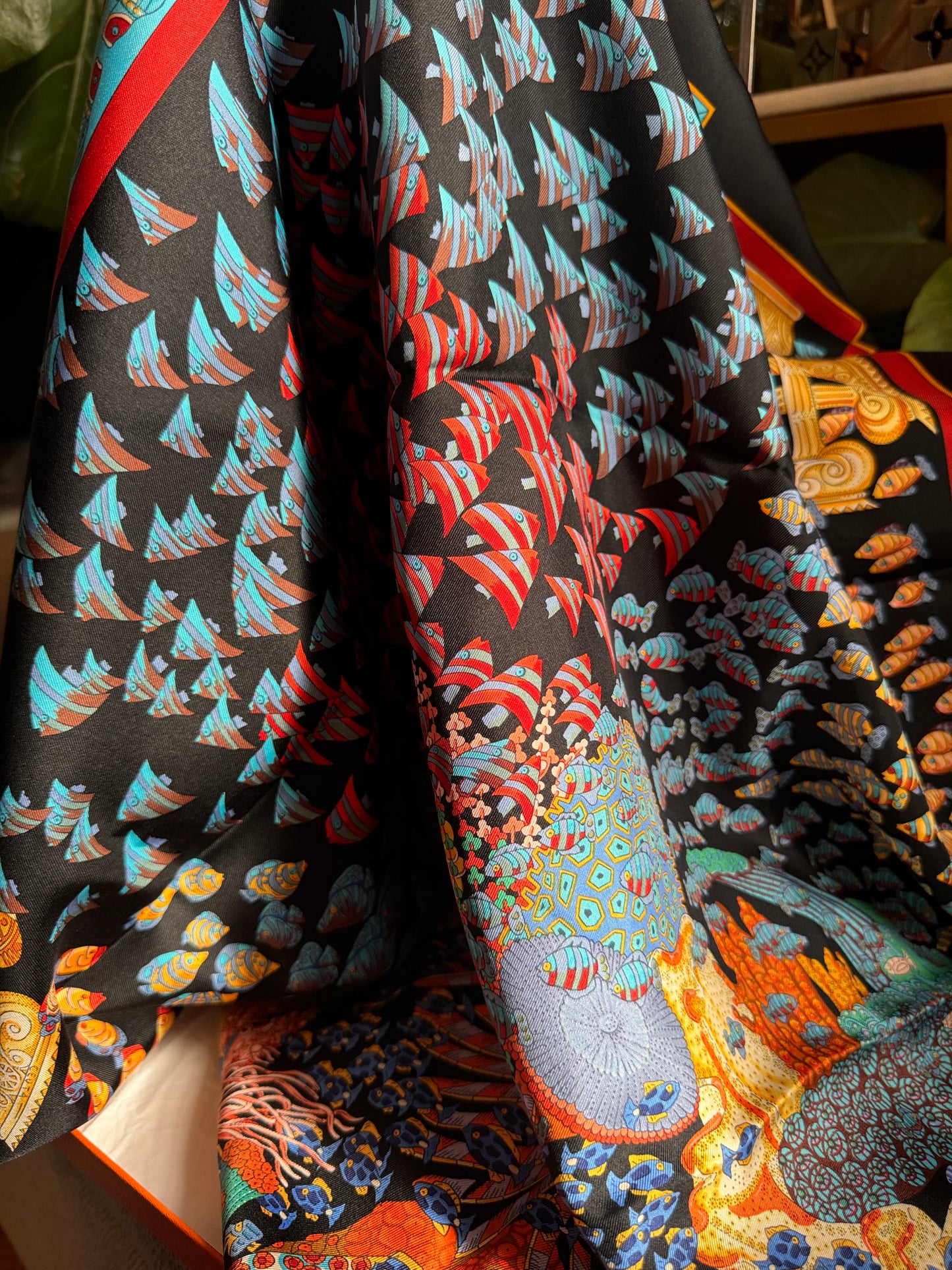 Hermes Silk Scarf