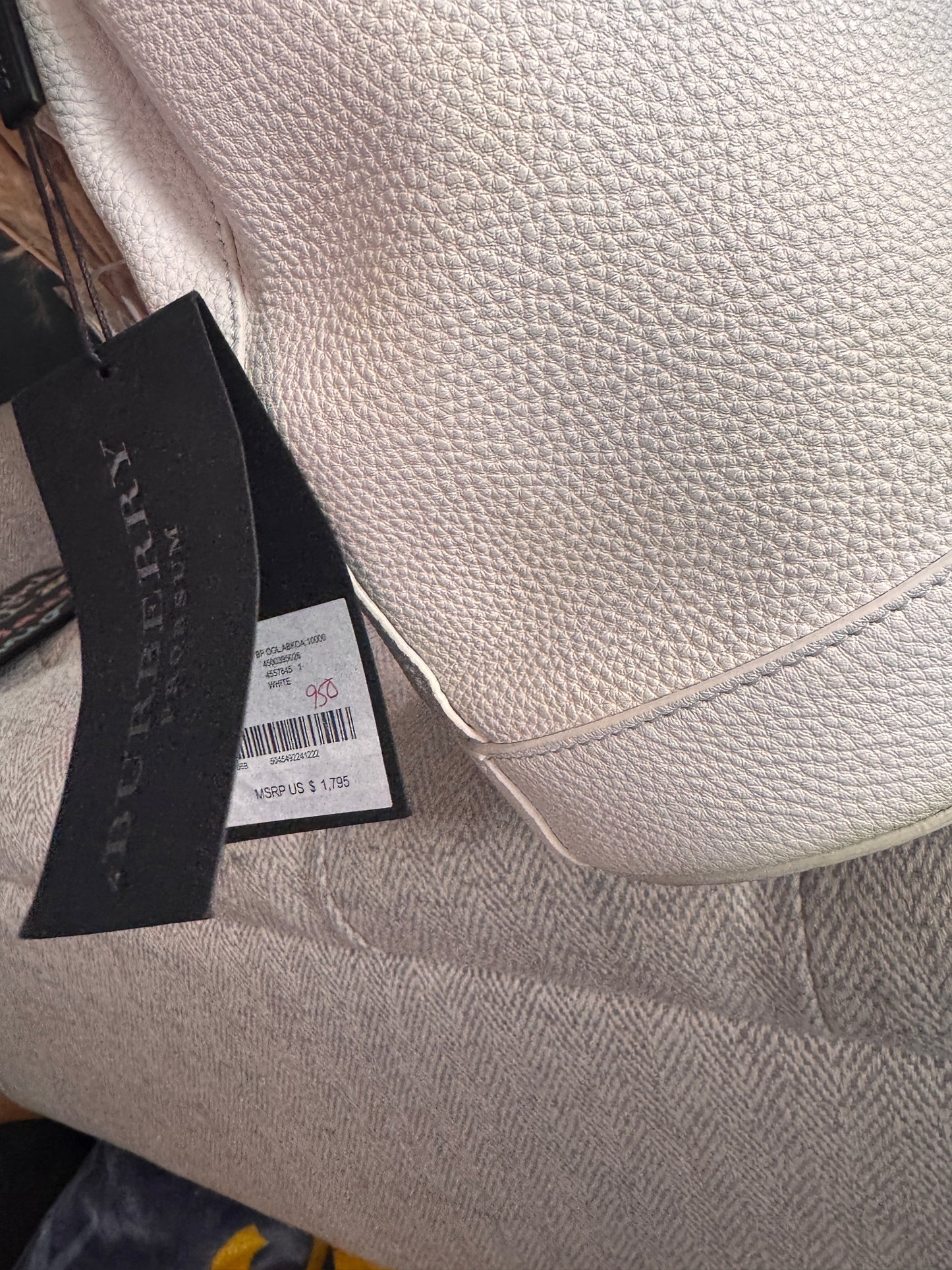 Burberry Prorsum Leather Backpack