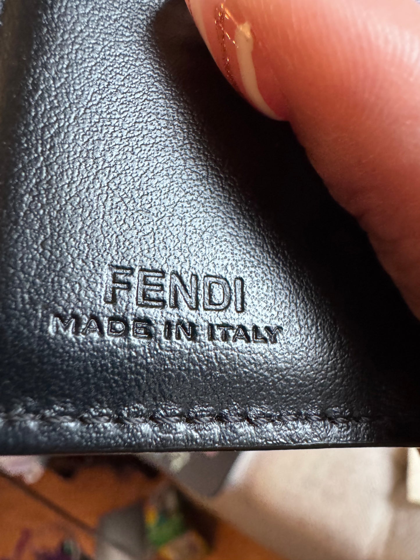Fendi Micro Baguette Trifold Wallet
