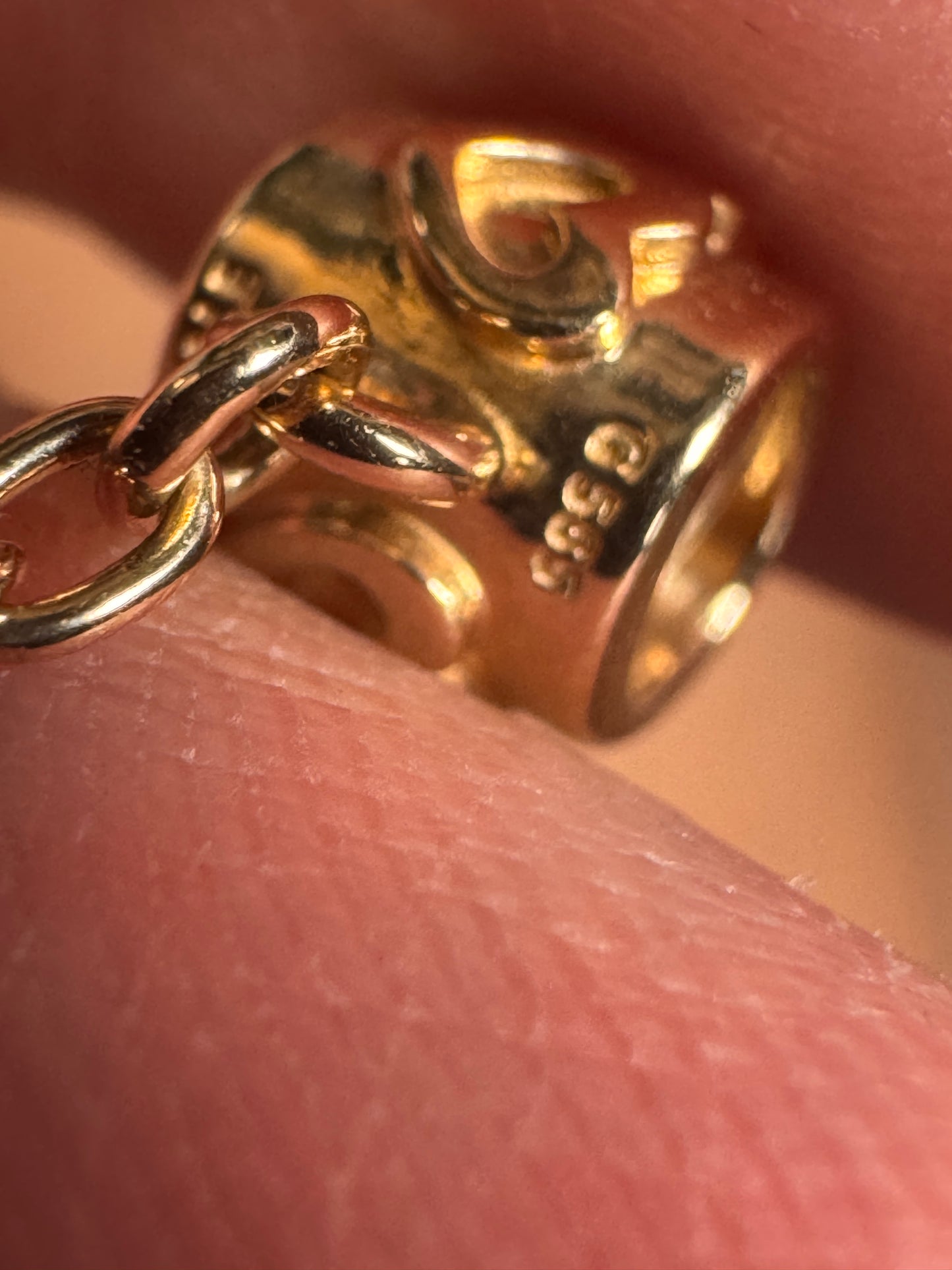 Pandora 14k Solid Gold Safety Chain