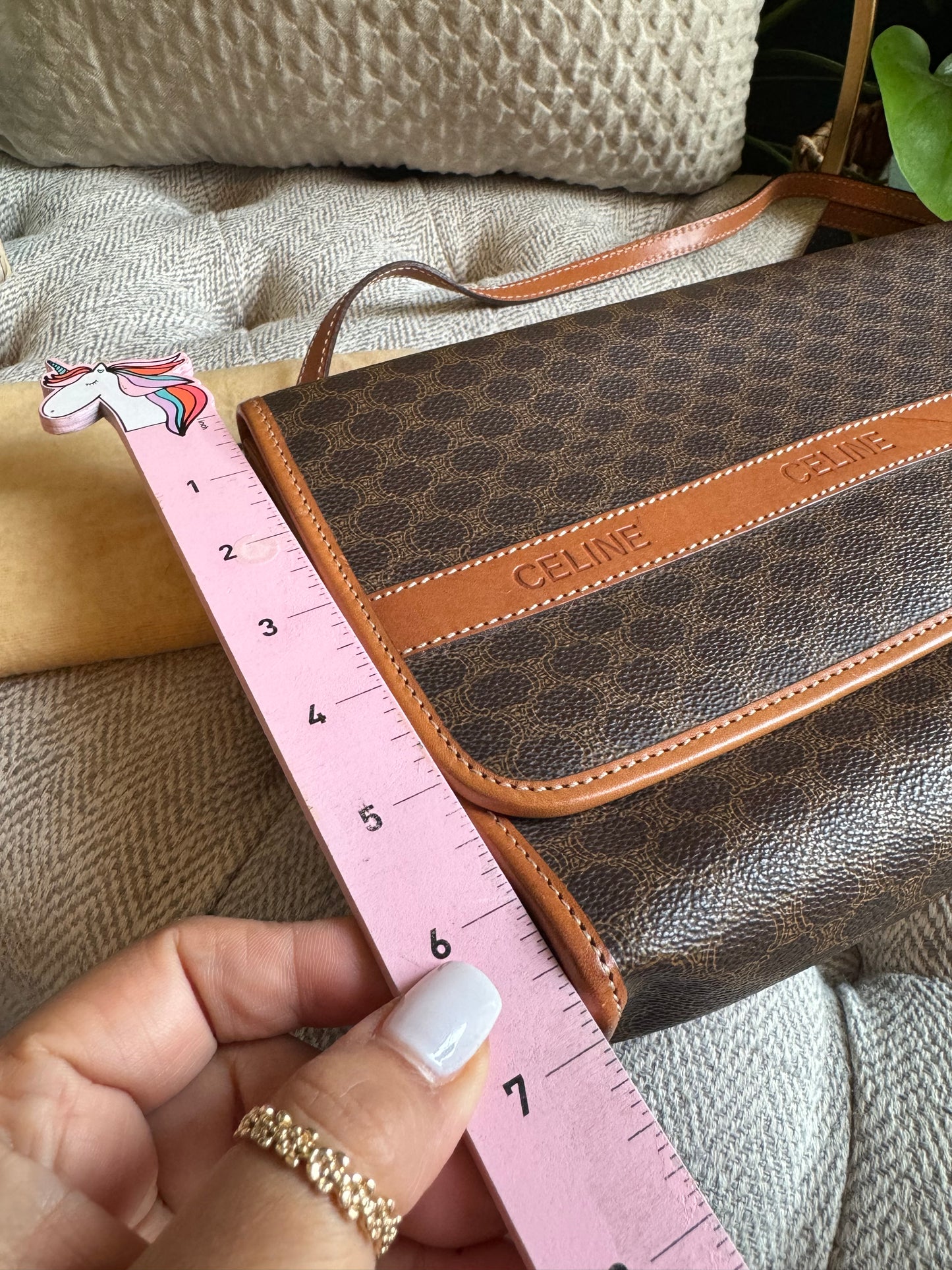 Celine Vintage Macadam Crossbody