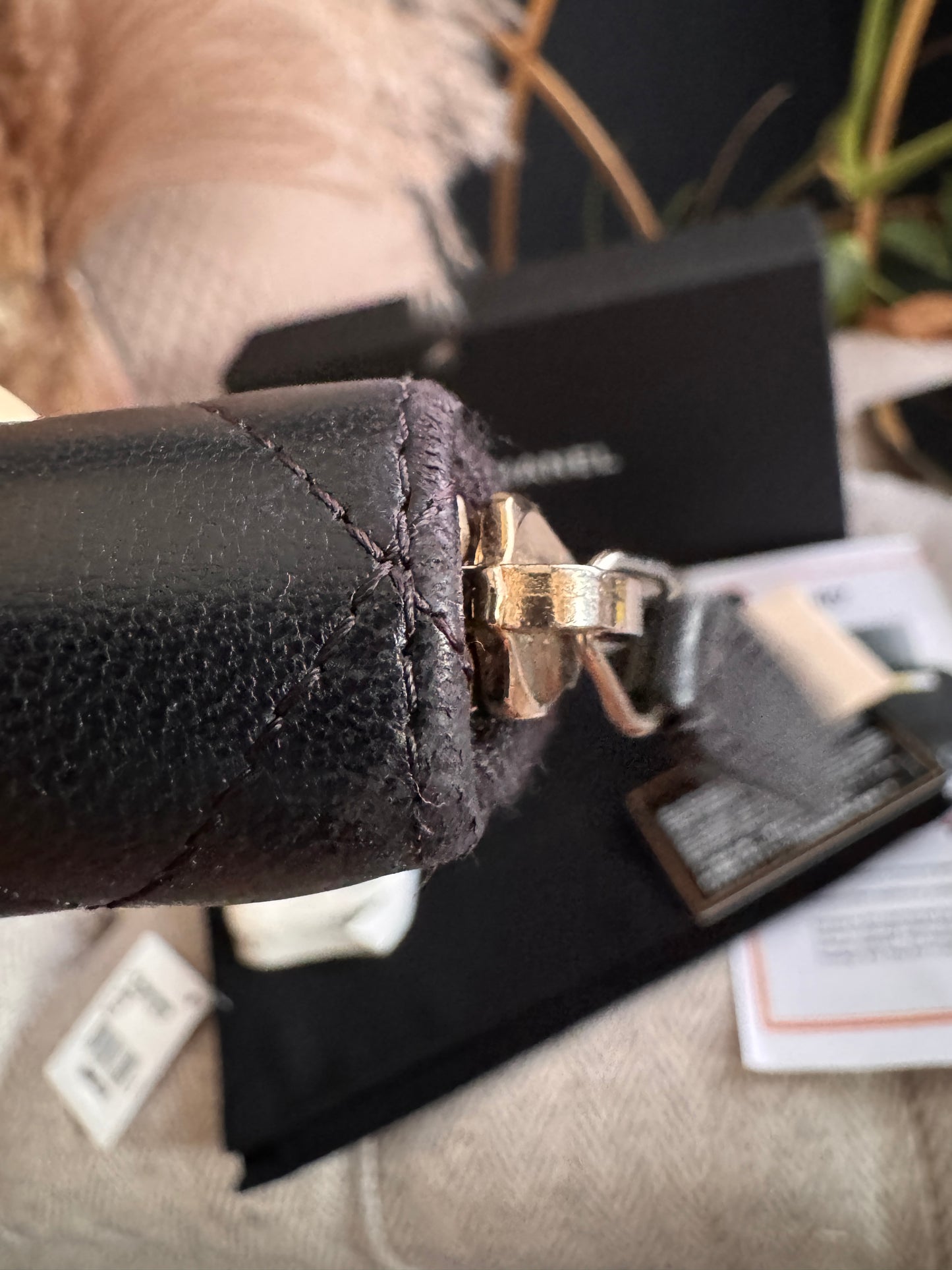 Chanel Trendy Zippy Wallet -Black GHW