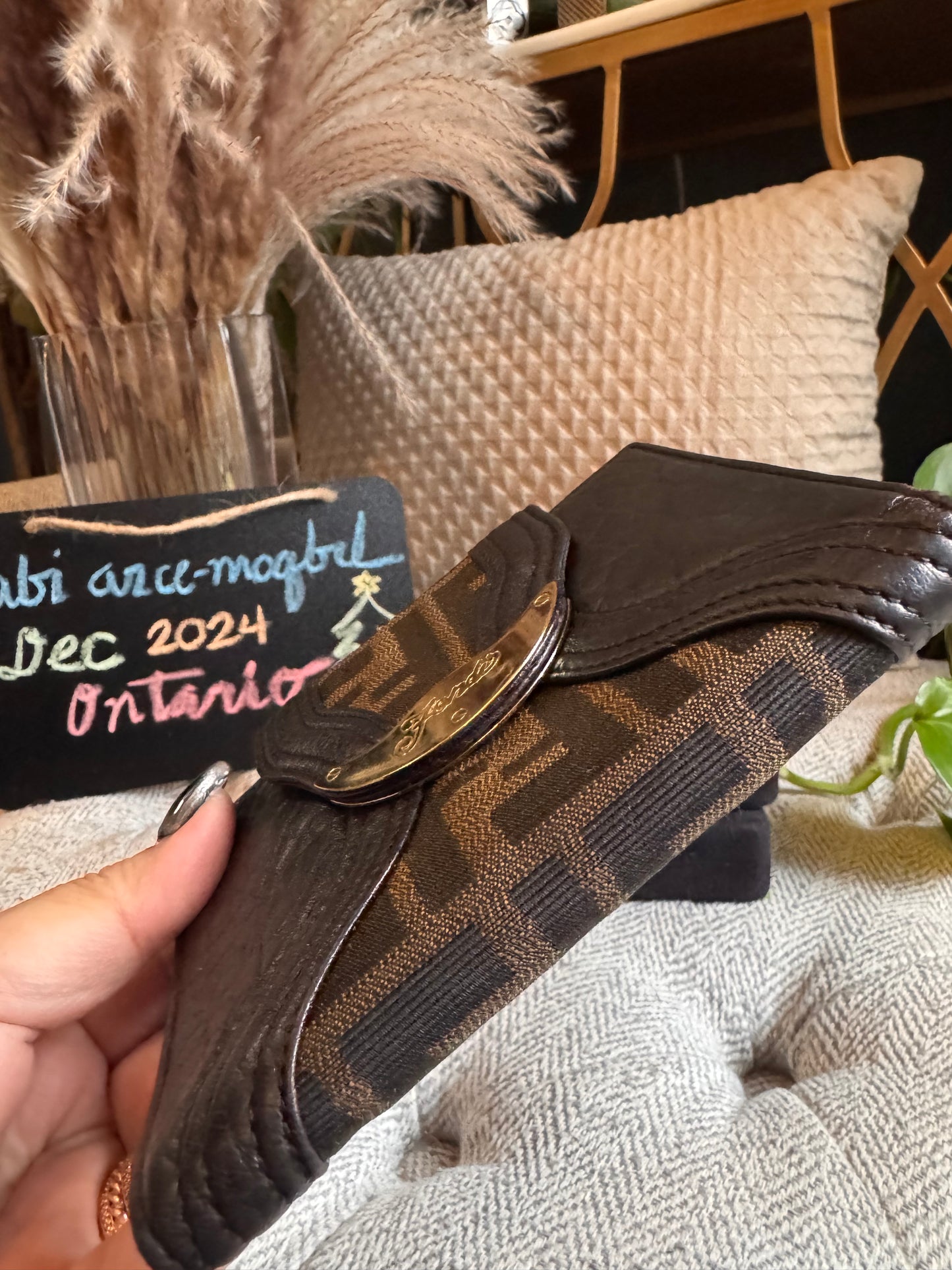 Fendi Vintage Zucca wallet