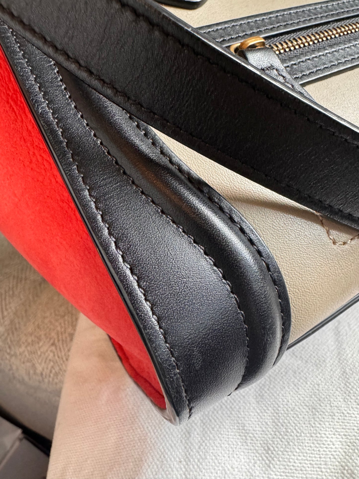 Celine Nano Luggage in TriColour