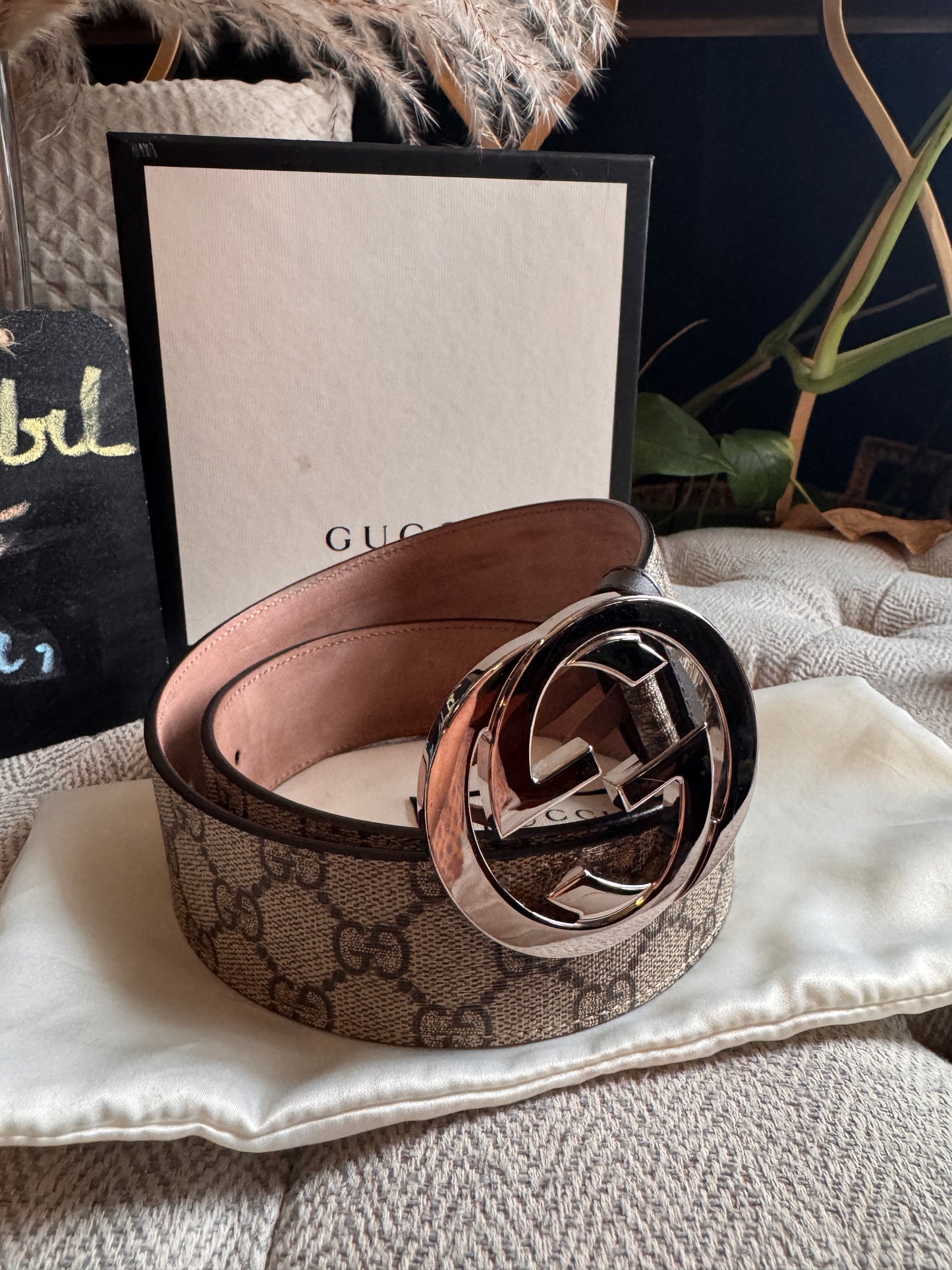 Gucci Interlocking Belt