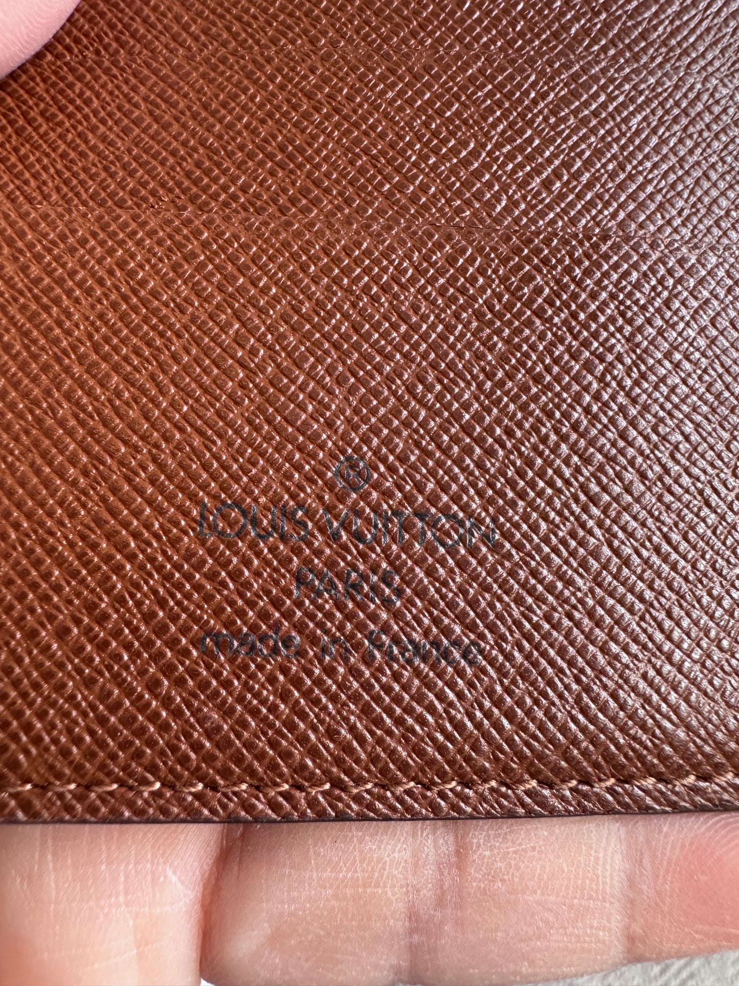 Louis Vuitton Vintage Porte Papier Zip Bifold Wallet in Monogram