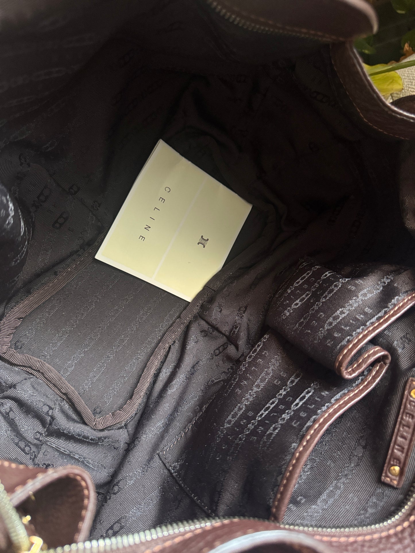 Celine Vintage Hobo shoulder bag