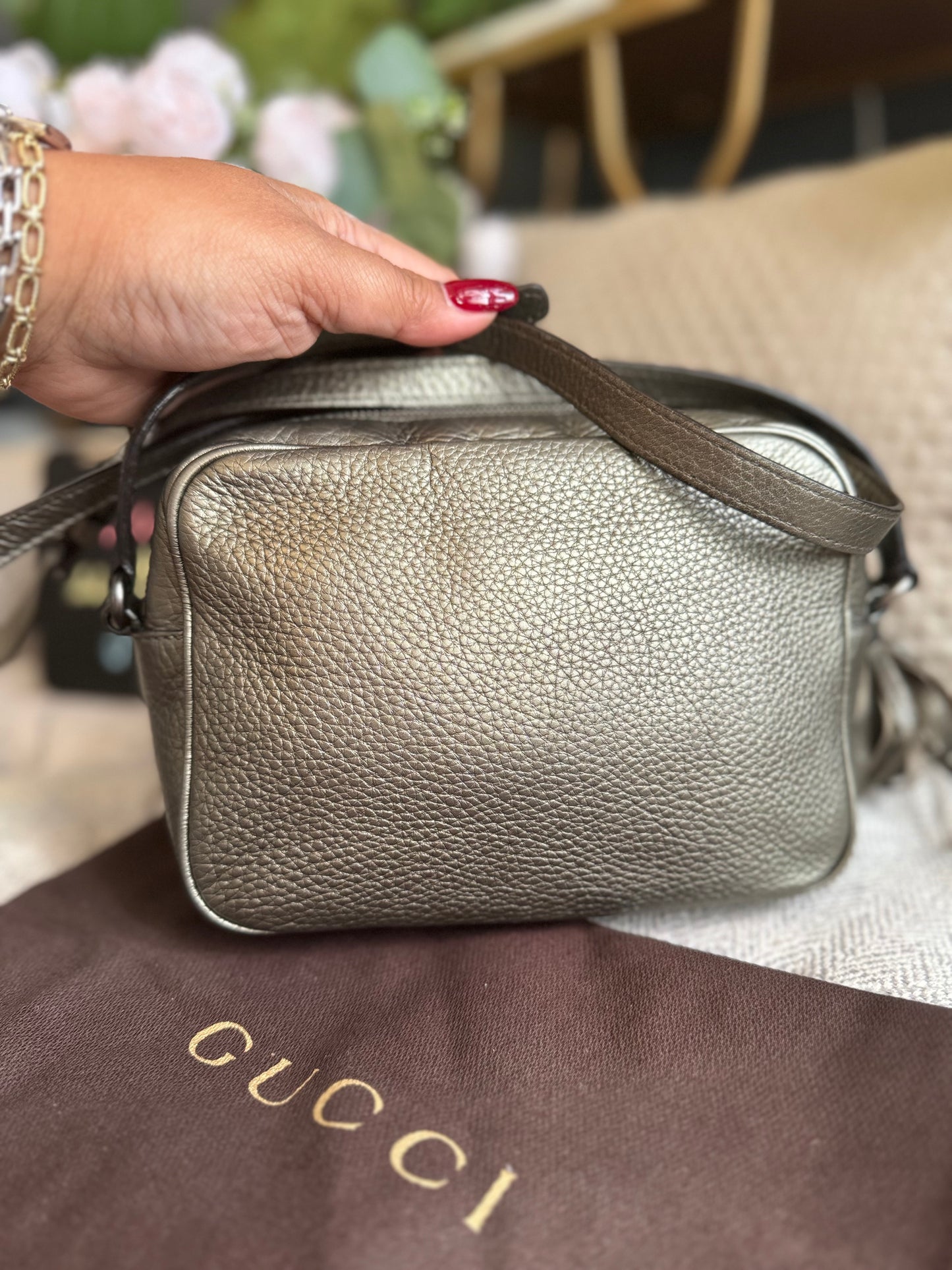 Gucci Soho Disco in Pewter