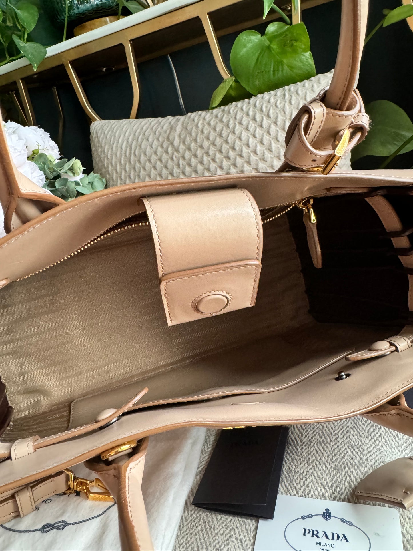 Prada City Calf Tote