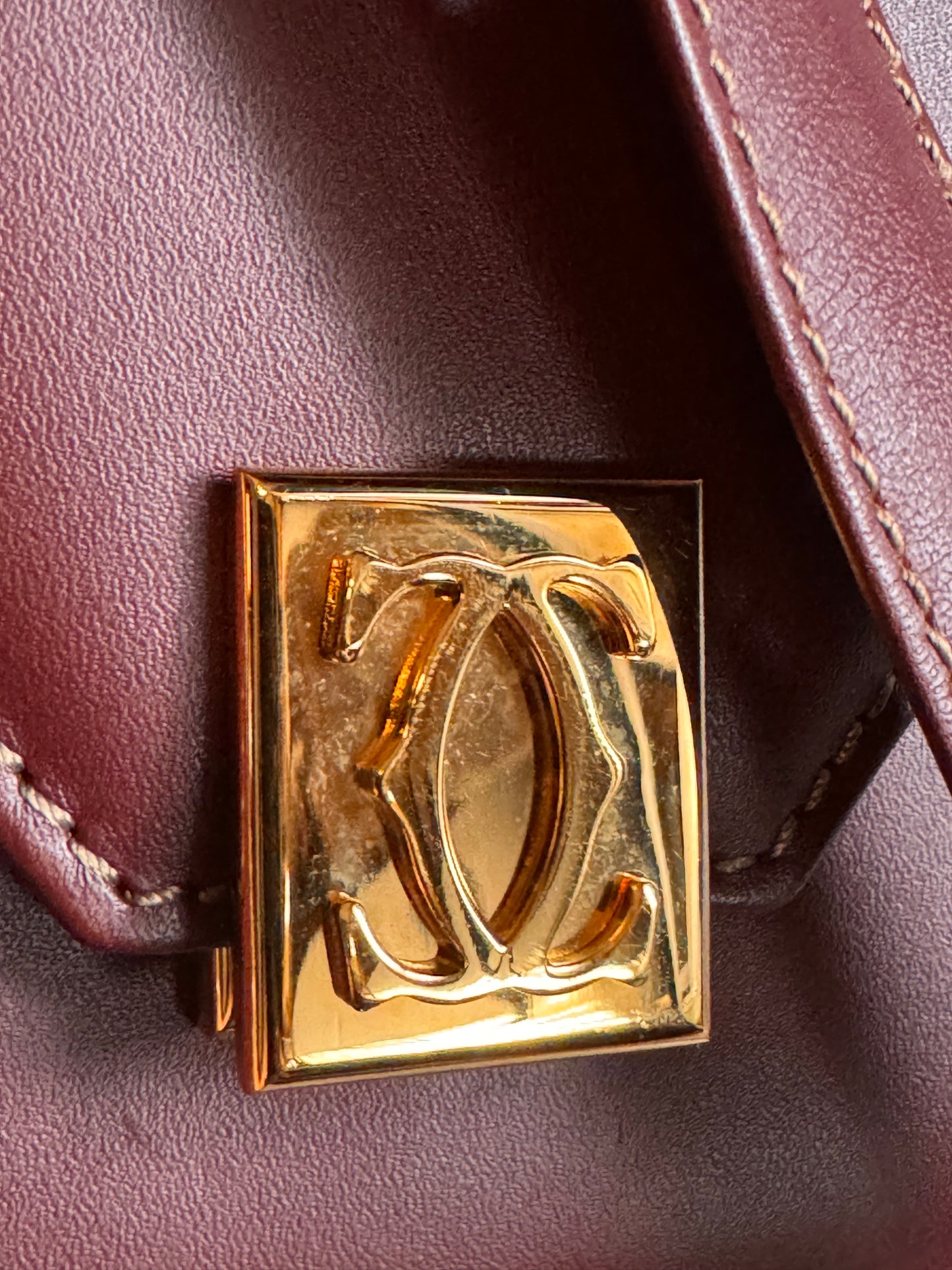 Cartier Vintage Must de Cartier Envelope Bag