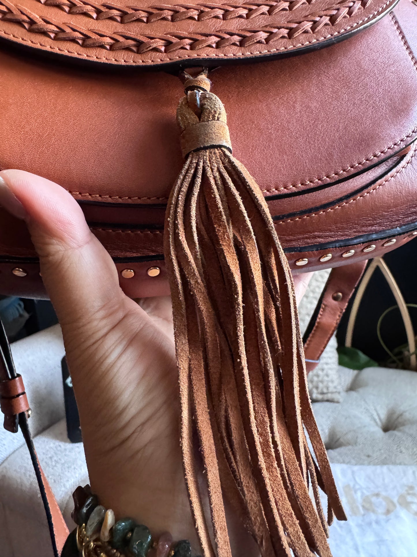 Chloe Hudson Saddle Bag