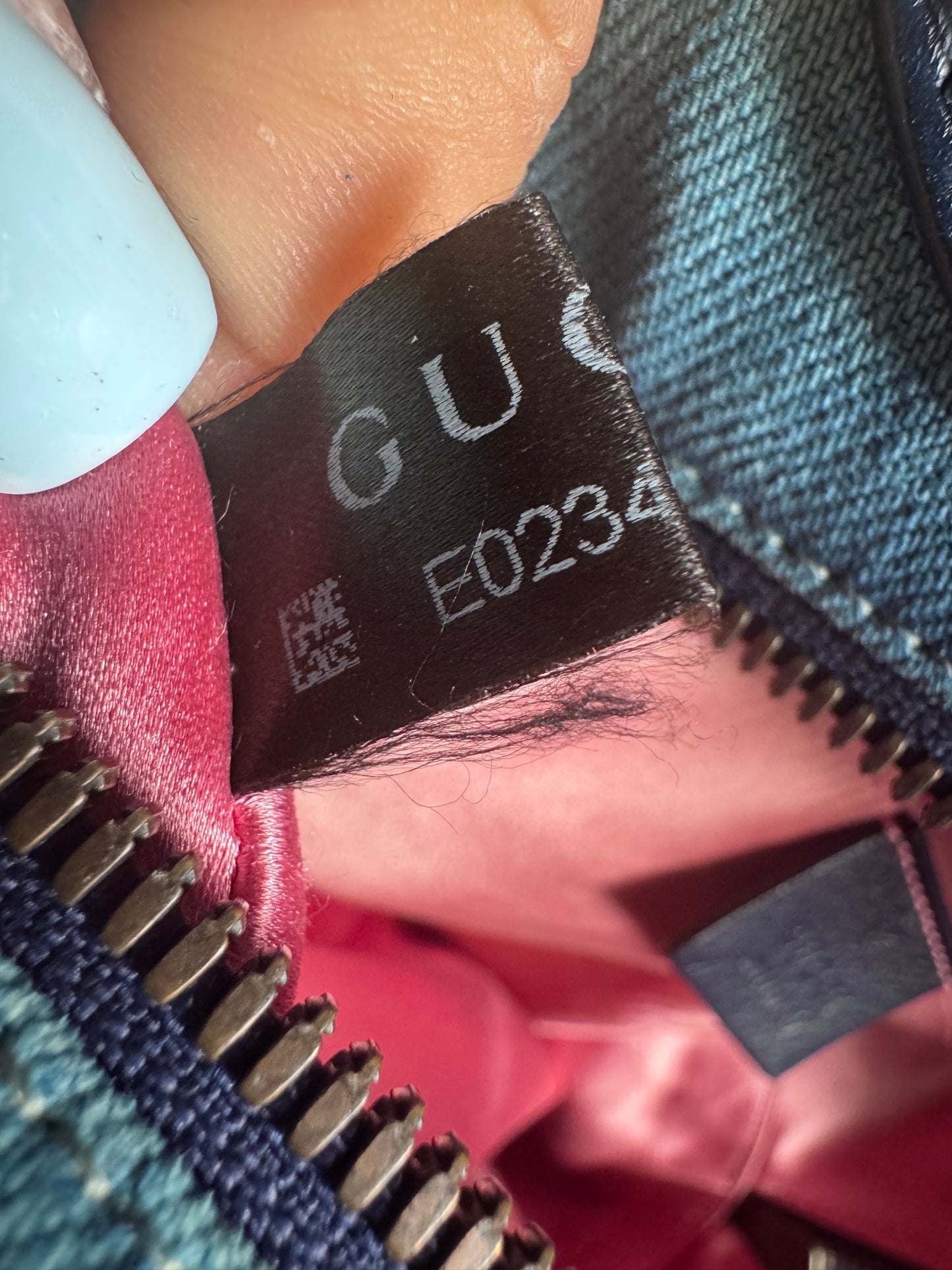 Gucci Marmont Denim Backpack