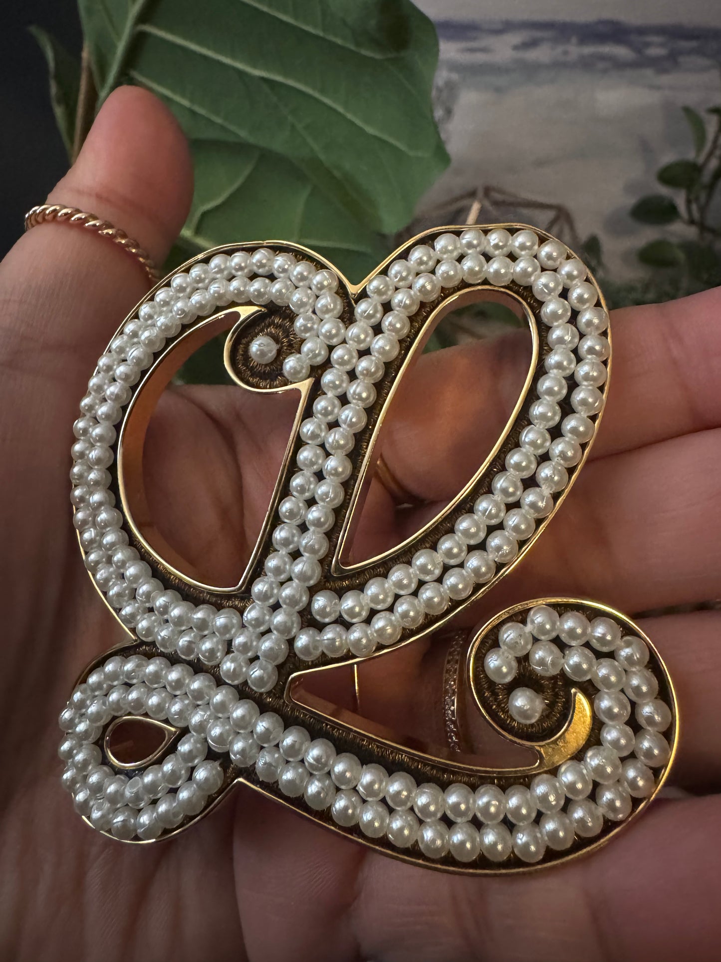 Loewe Brooch