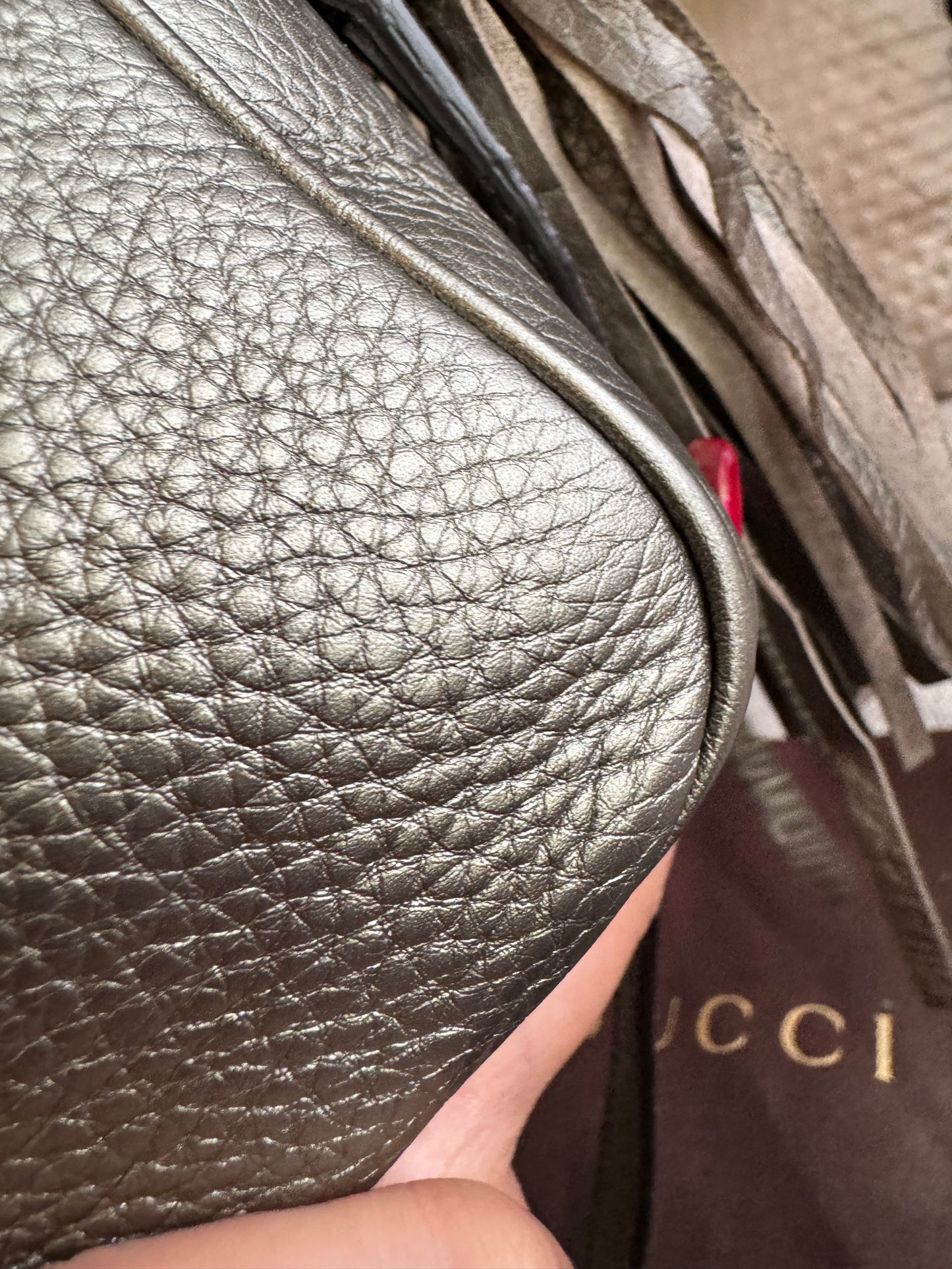 Gucci Soho Disco in Pewter