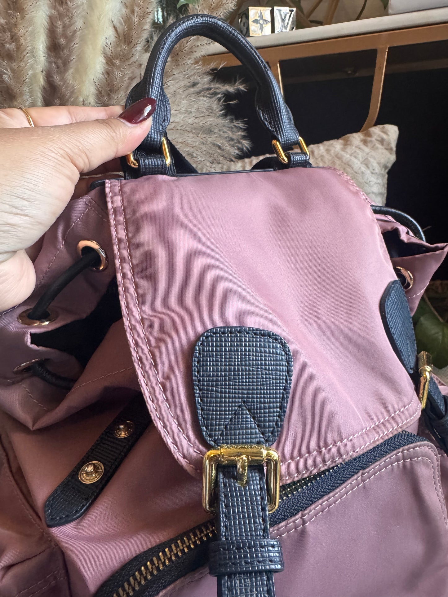 Burberry Nylon Small Rucksack/Backpack