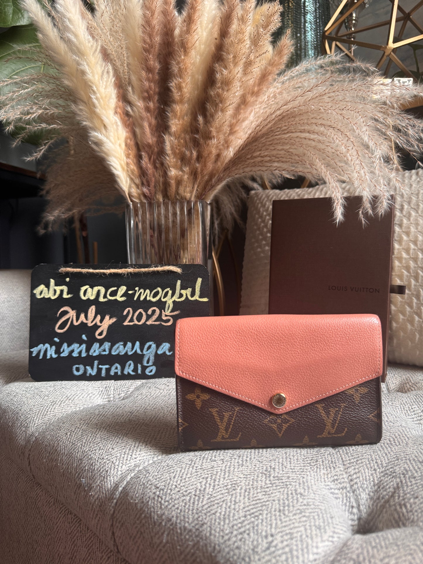 Louis Vuitton Monogram Pallas Compact Wallet