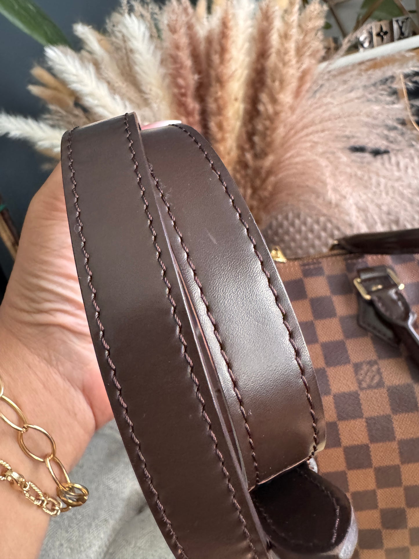 Louis Vuitton Speedy Bandouliere 30 in Damier Ebene