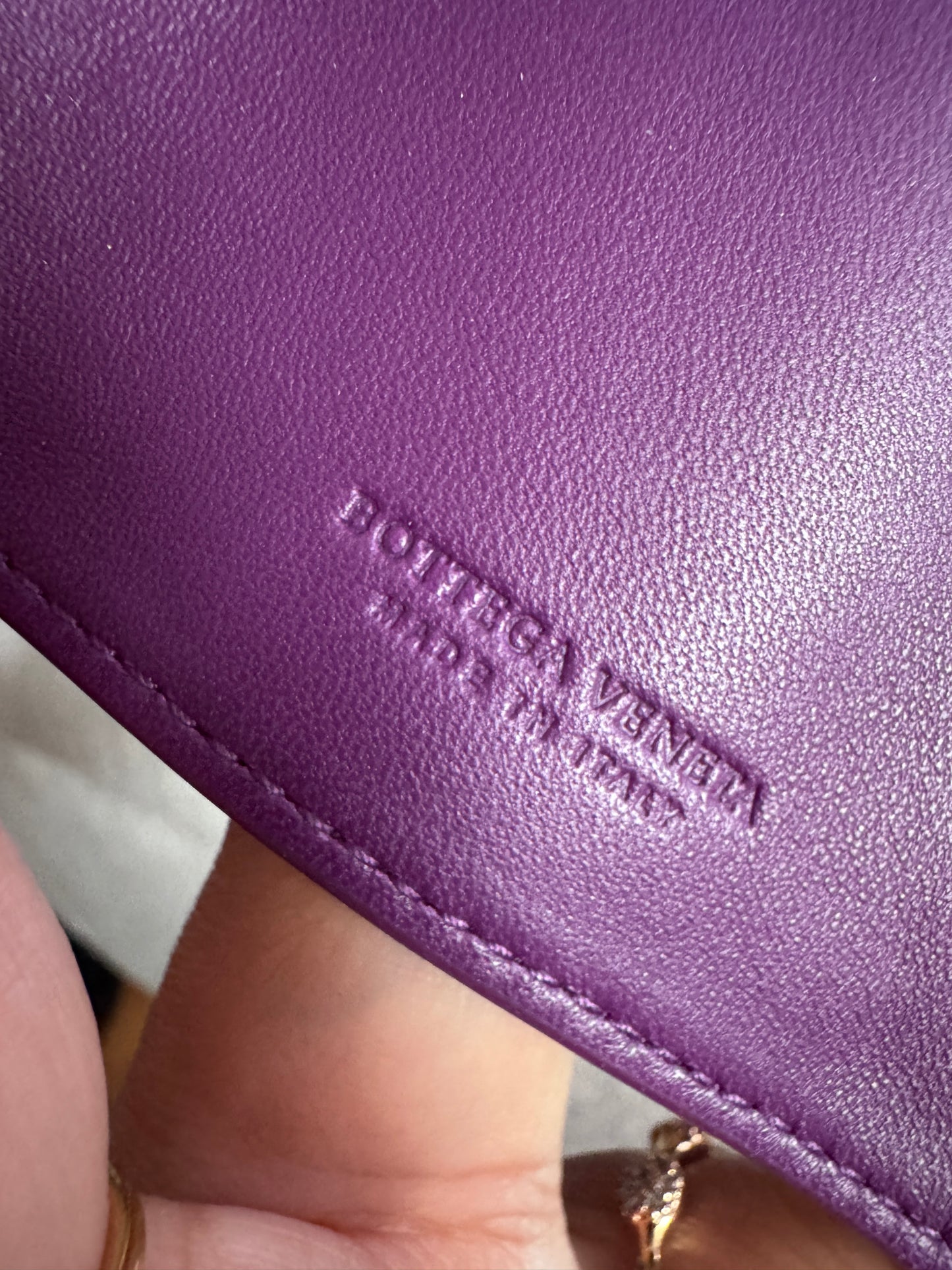 Bottega Veneta 6-Key Leather Intreciatto Case