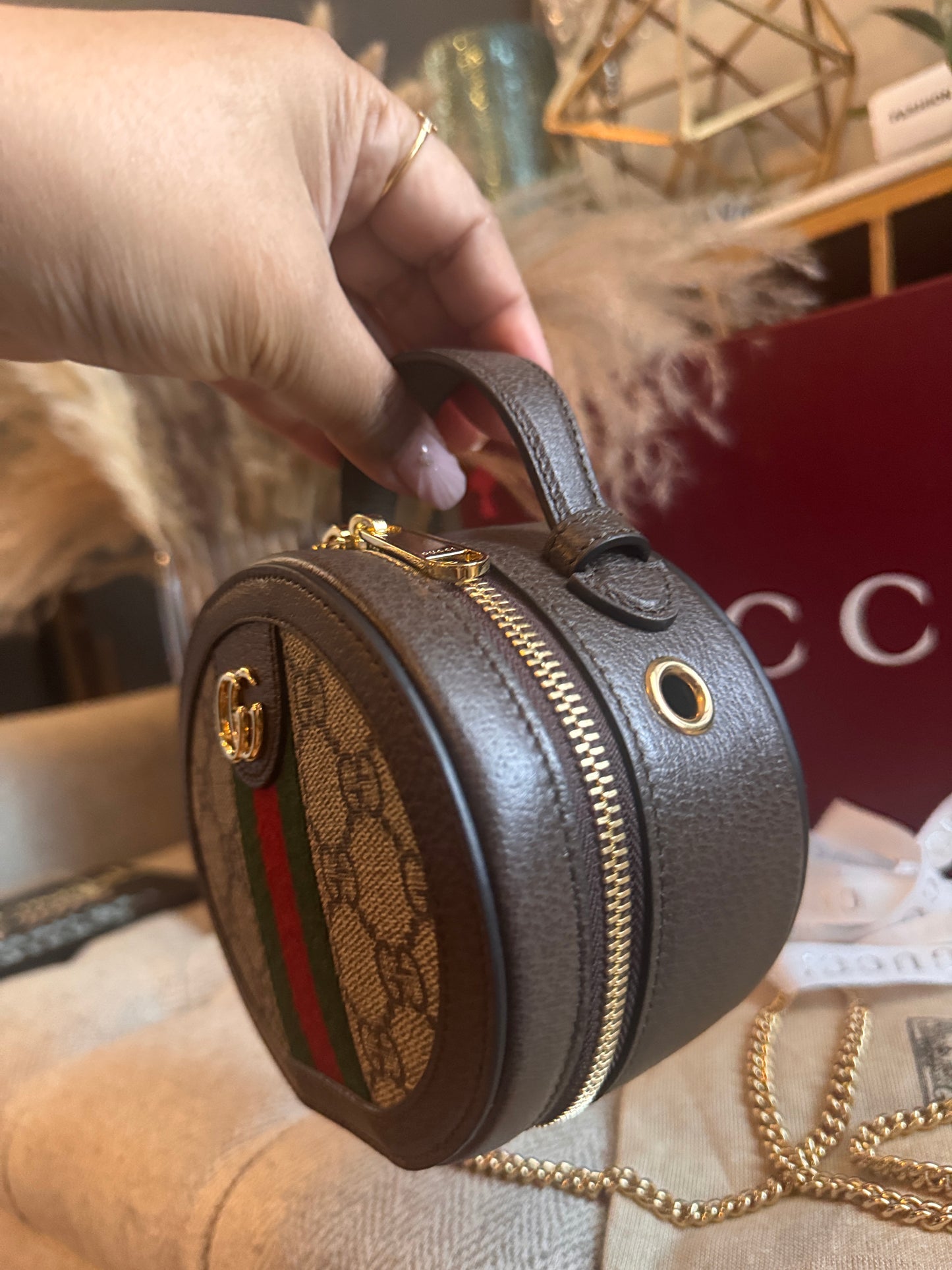 Gucci Ophidia Mini Chain bag