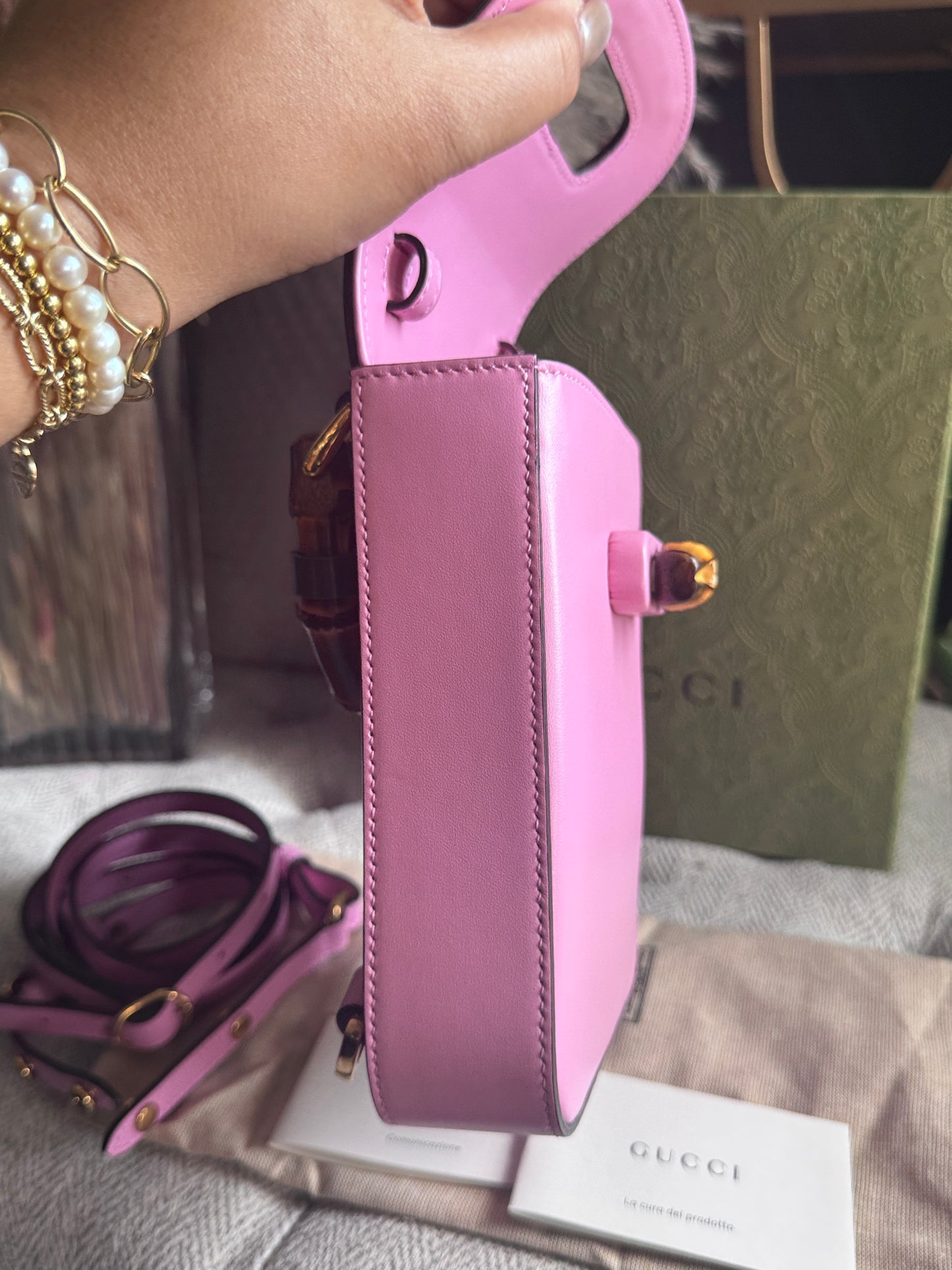 Gucci Bamboo Shoulder