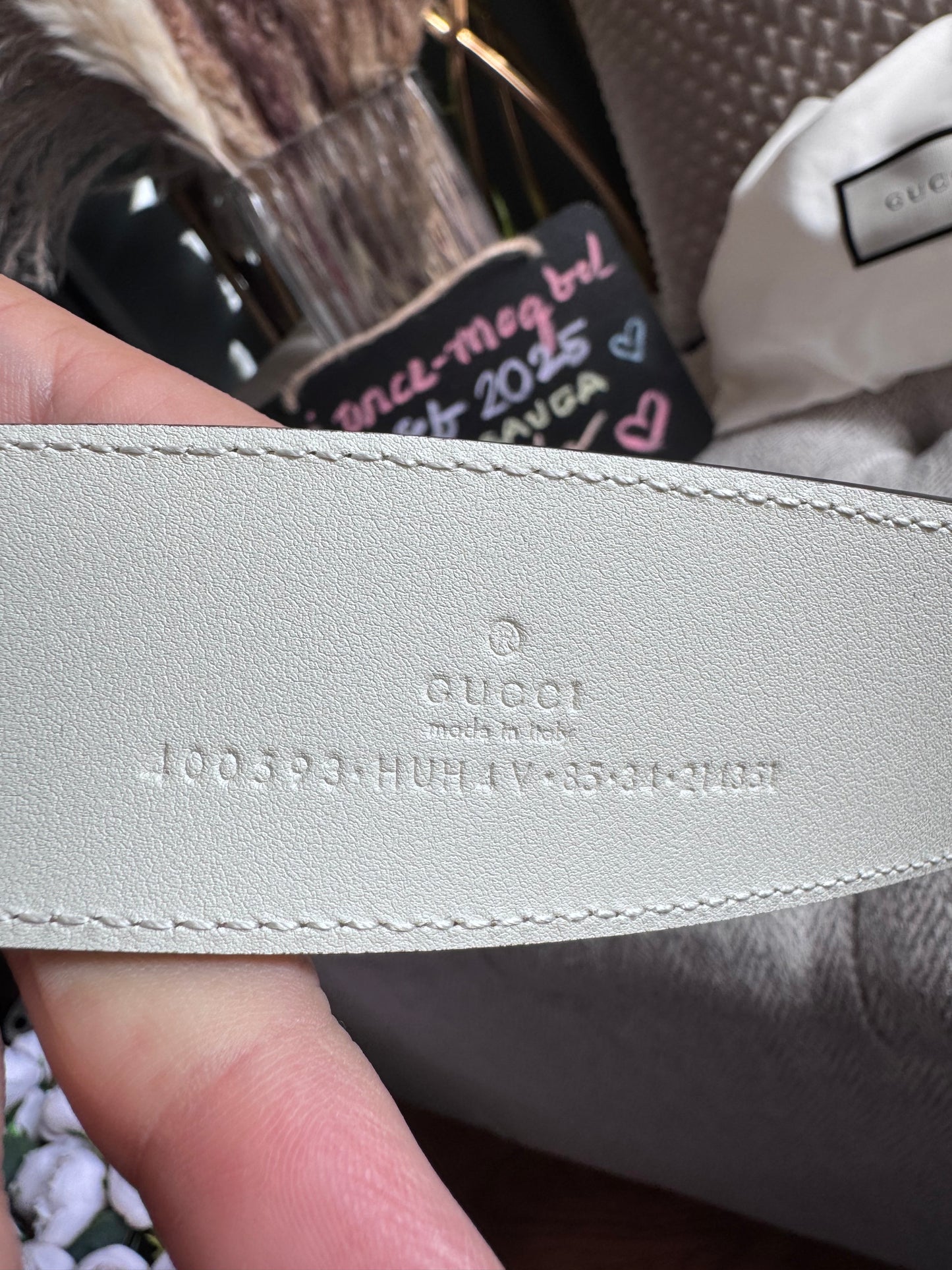 Gucci Marmont Belt-size85